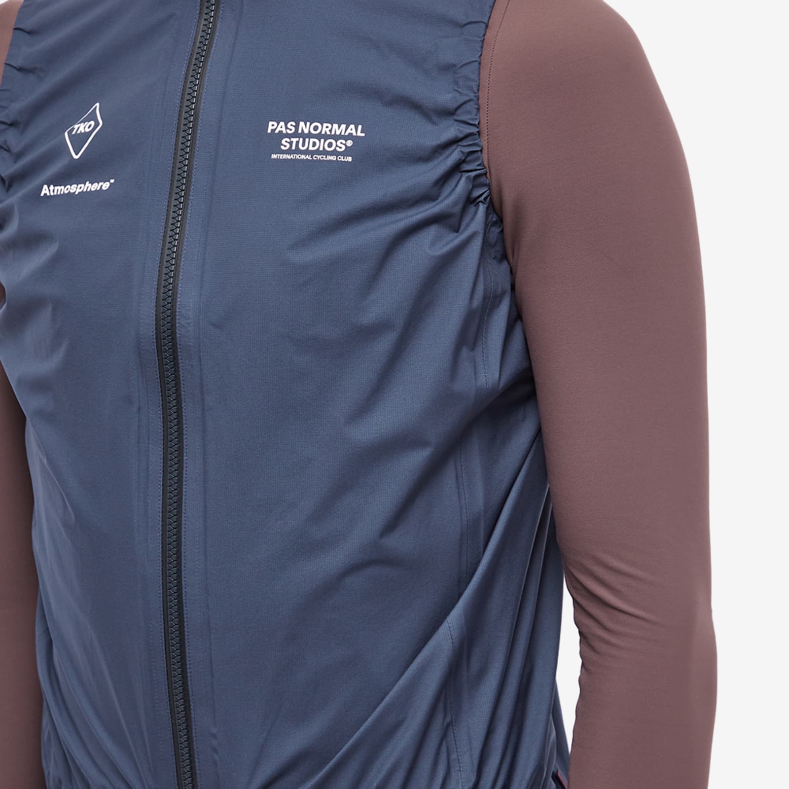 Pas Normal Studios T.K.O. Rain Gilet - Navy