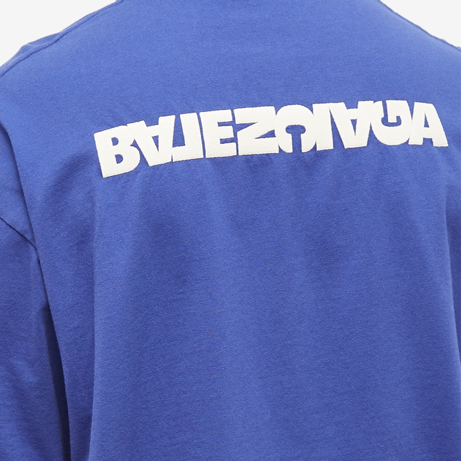 balenciaga back logo shirt