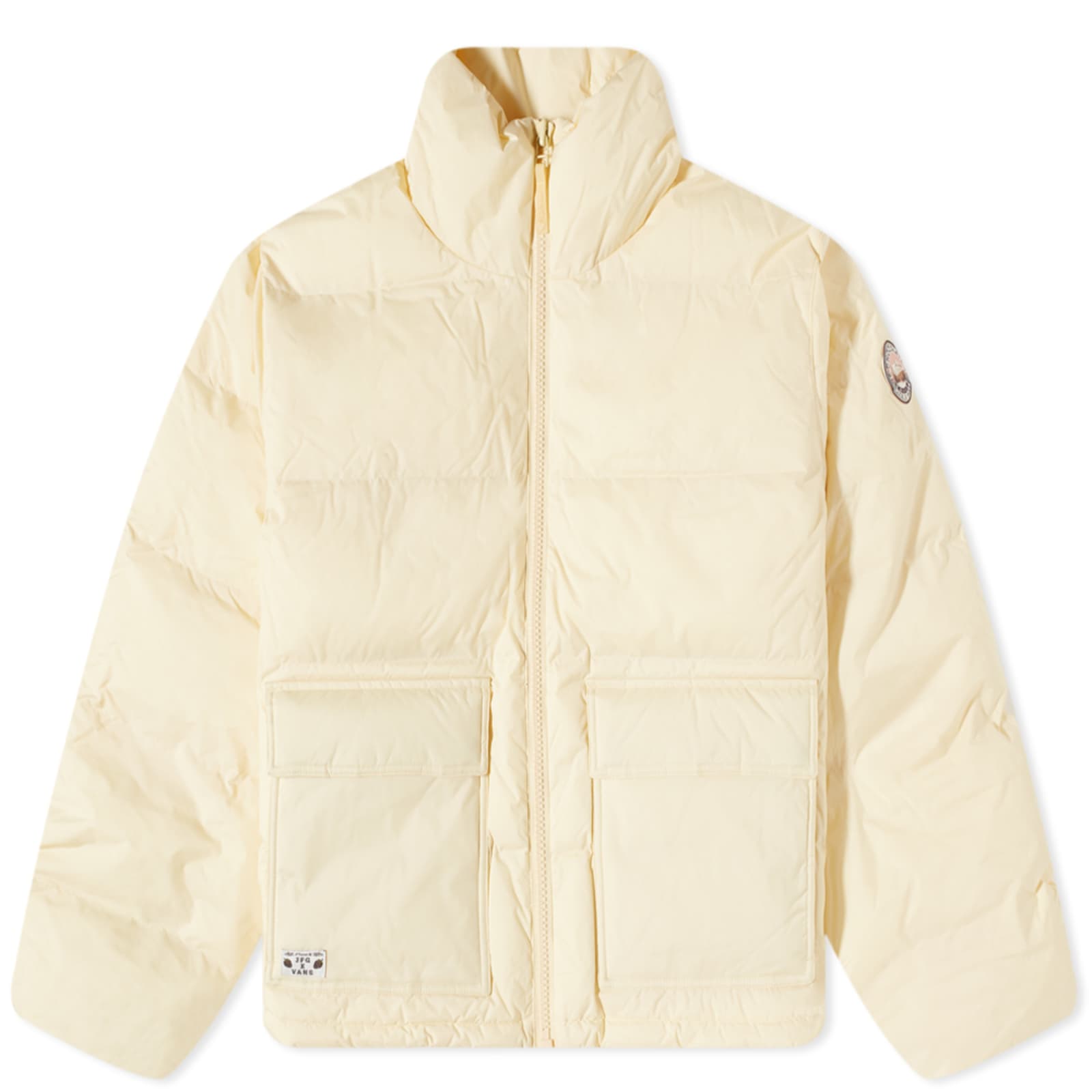 Vans Vault x Joe Freshgoods Puffer Jacket Banana Crepe | END. (JP)