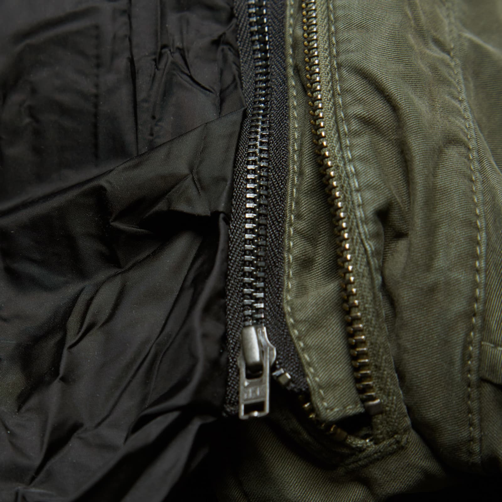 Aspesi Garment Dyed M65 Field Jacket Washed Green END. (GB)