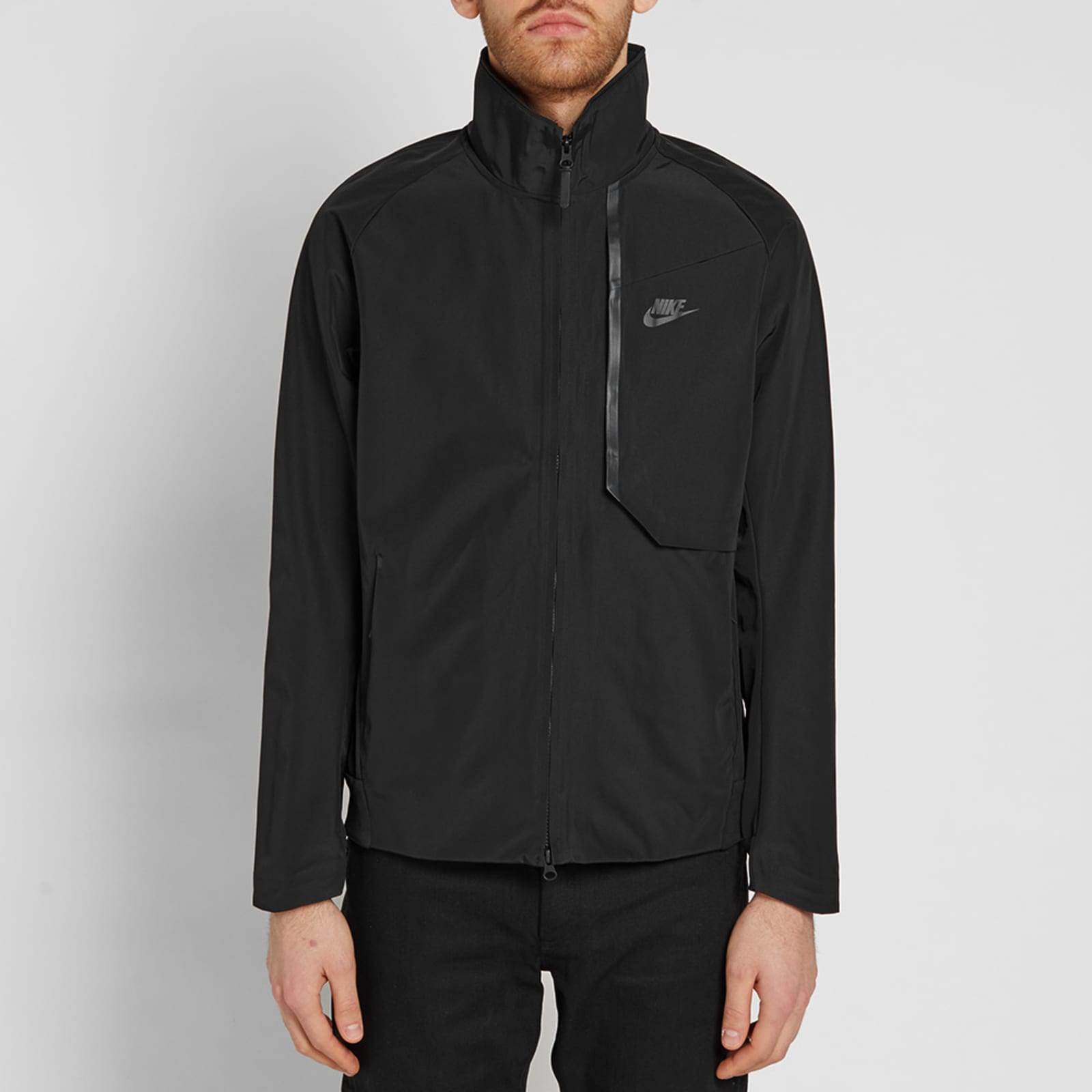 Nike Tech Fleece Shield Jacket Black END.
