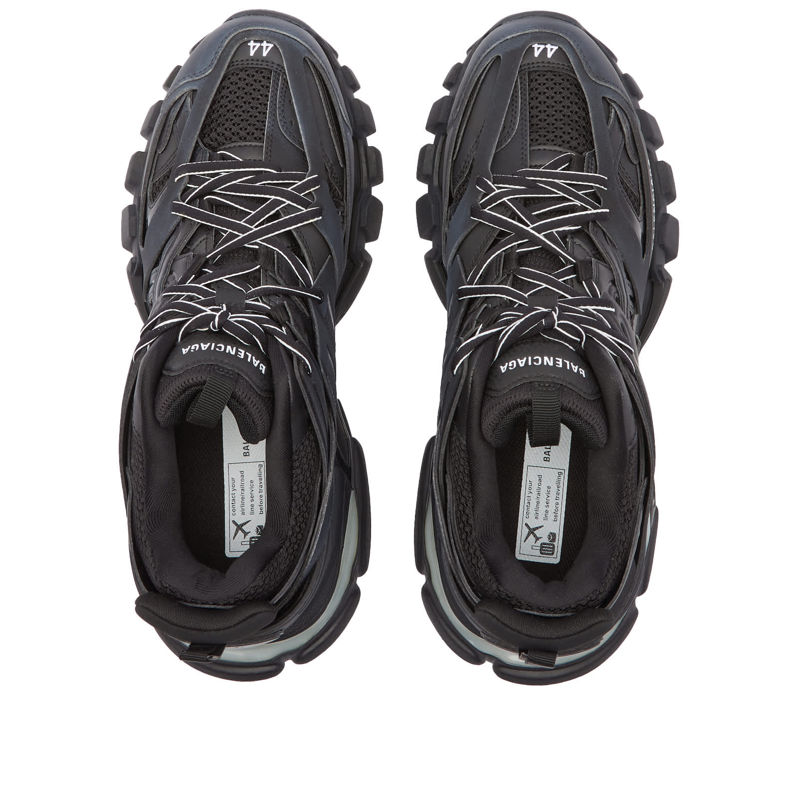 Balenciaga Led Track Sneaker - Black