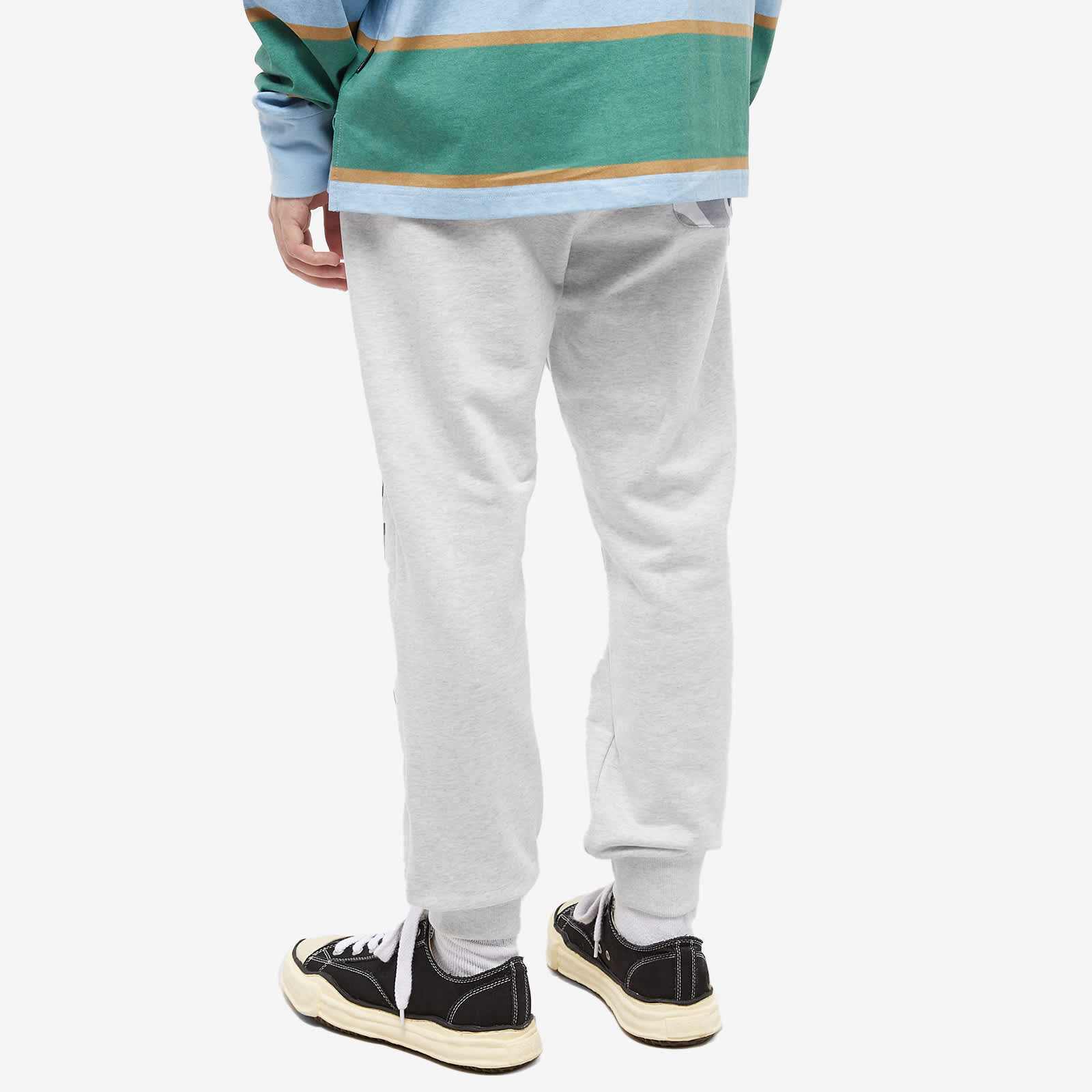 AAPE Street Ball Sweat Pant White END.