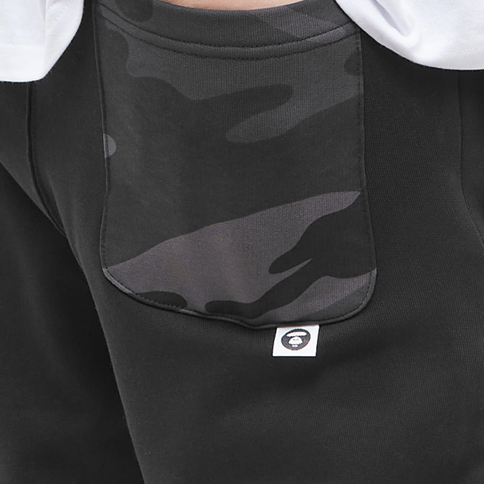 AAPE Street Ball Sweat Pant Black END.