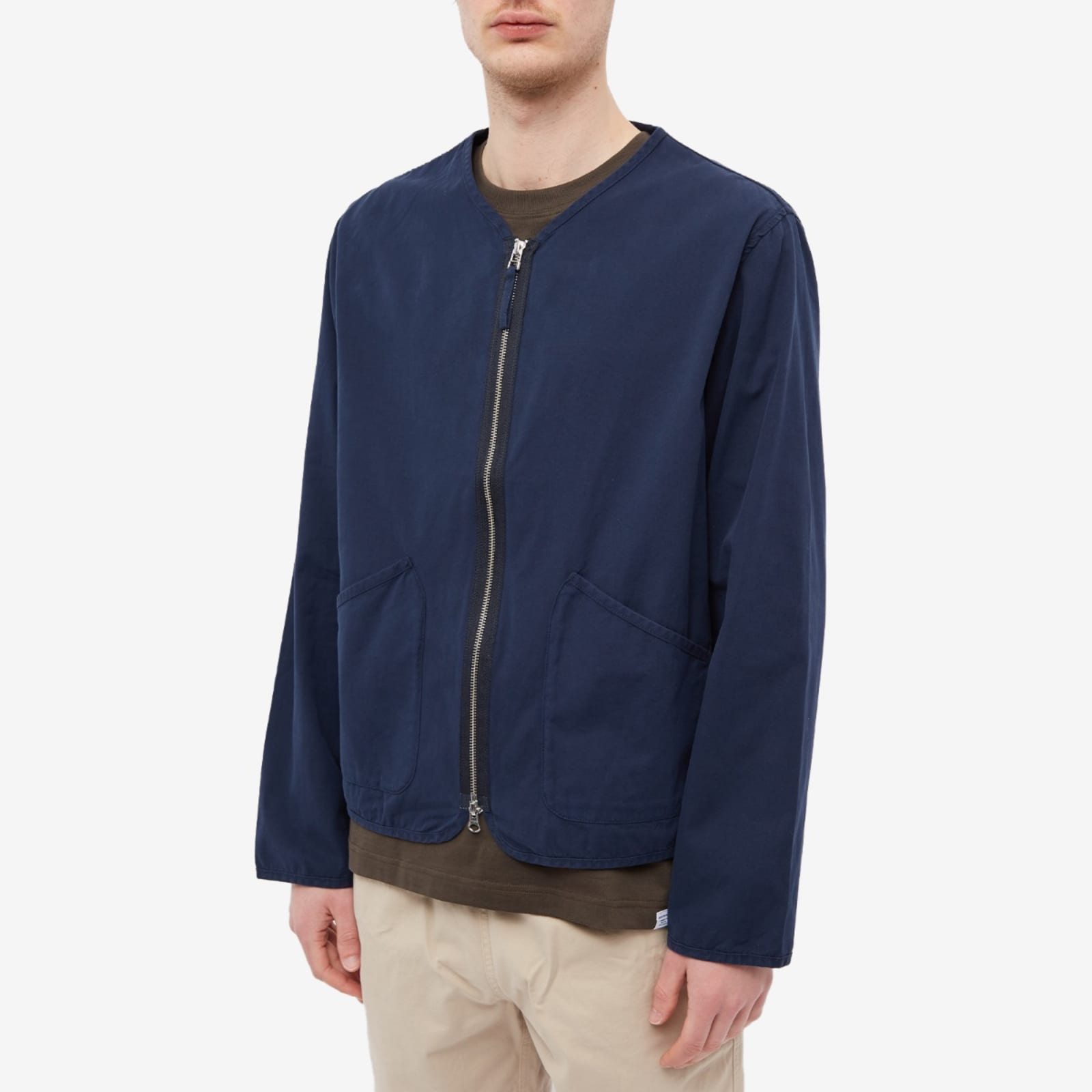 Universal Works Military Liner Jacket Navy END.