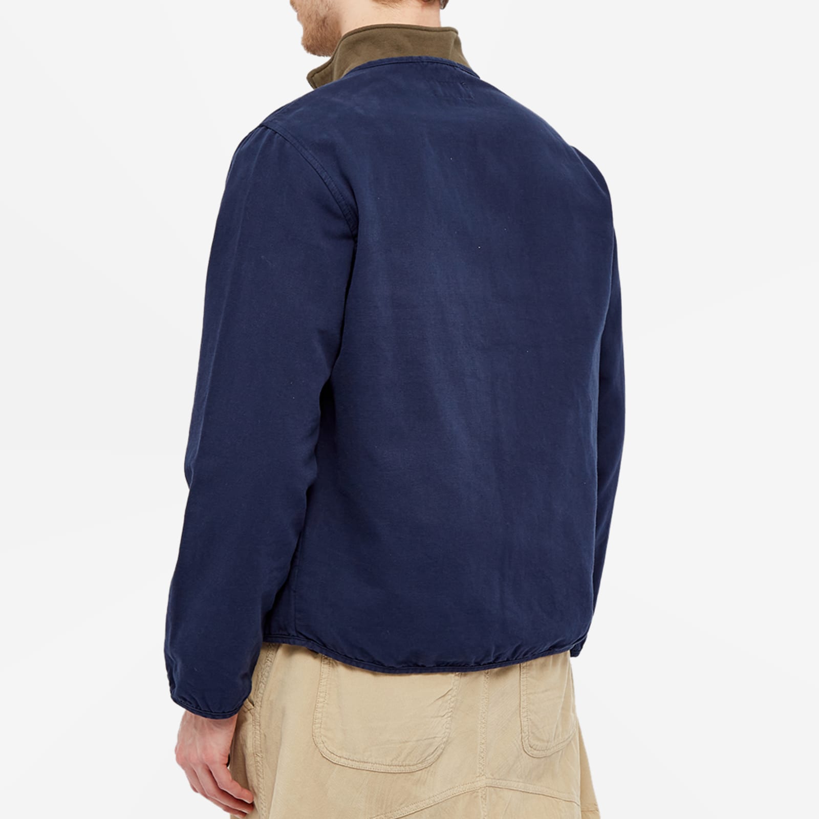 Universal Works Canvas Military Liner Jacket Navy END. (US)