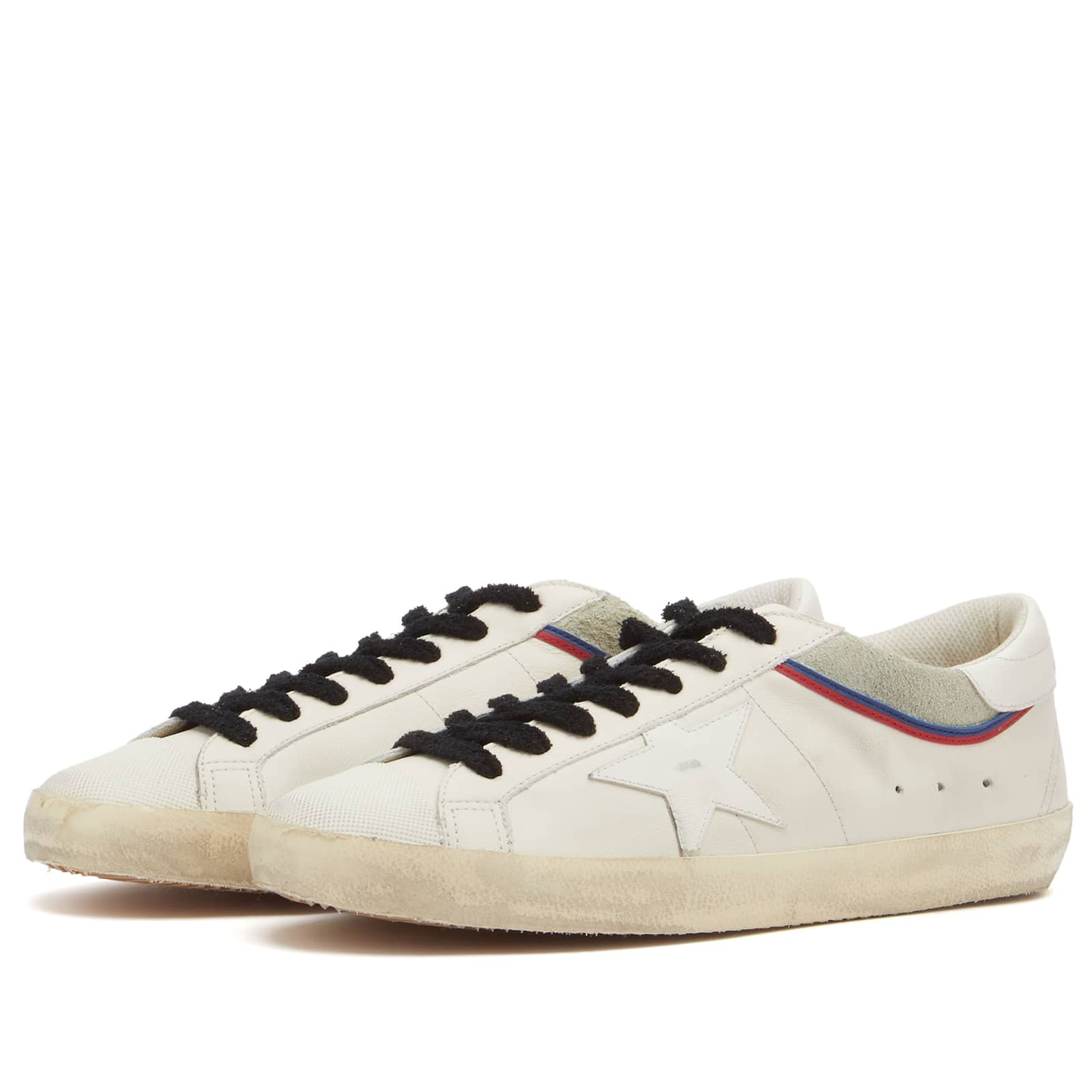 Golden Goose Super Star Leather and Suede Sneaker