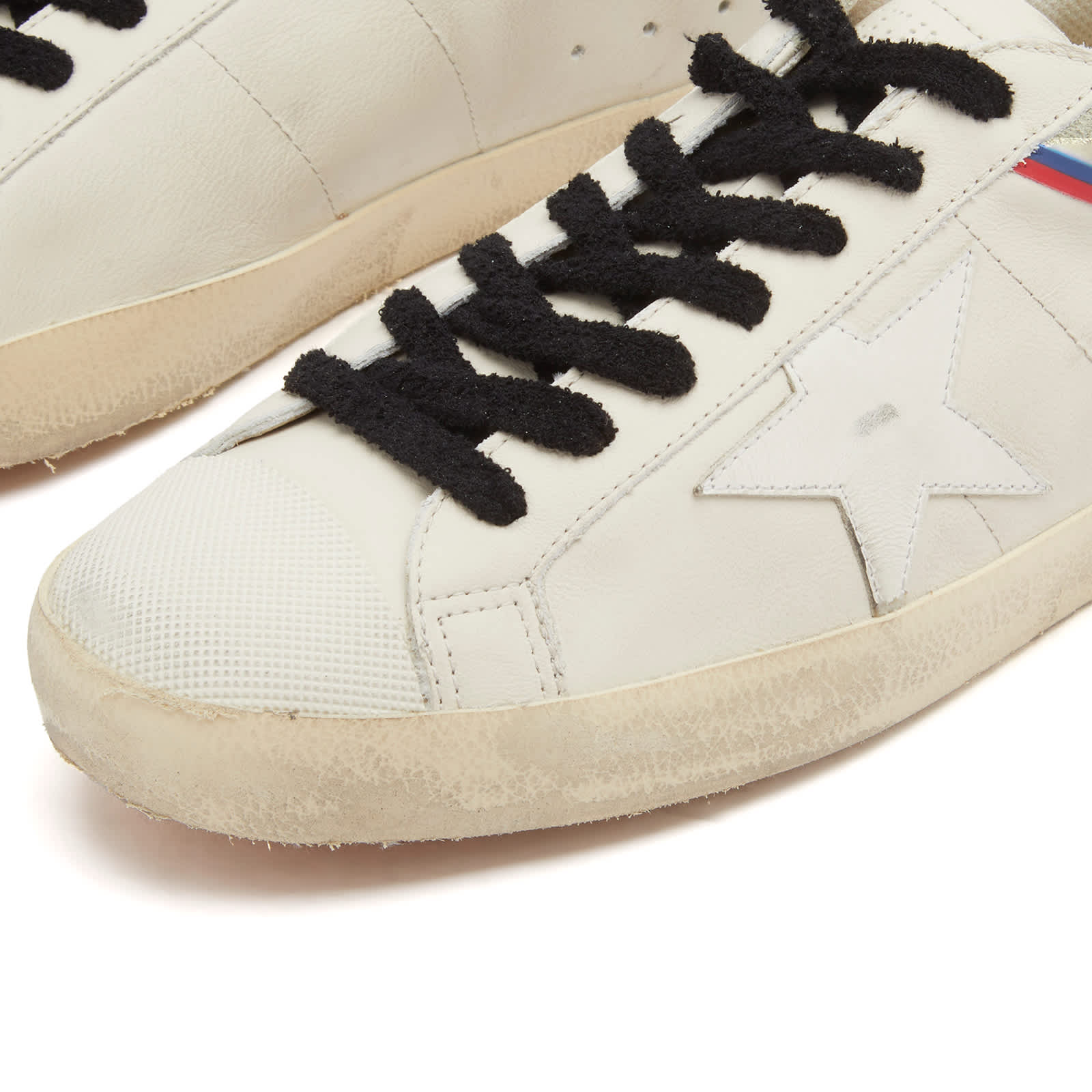 Golden Goose Super Star Leather and Suede Sneaker