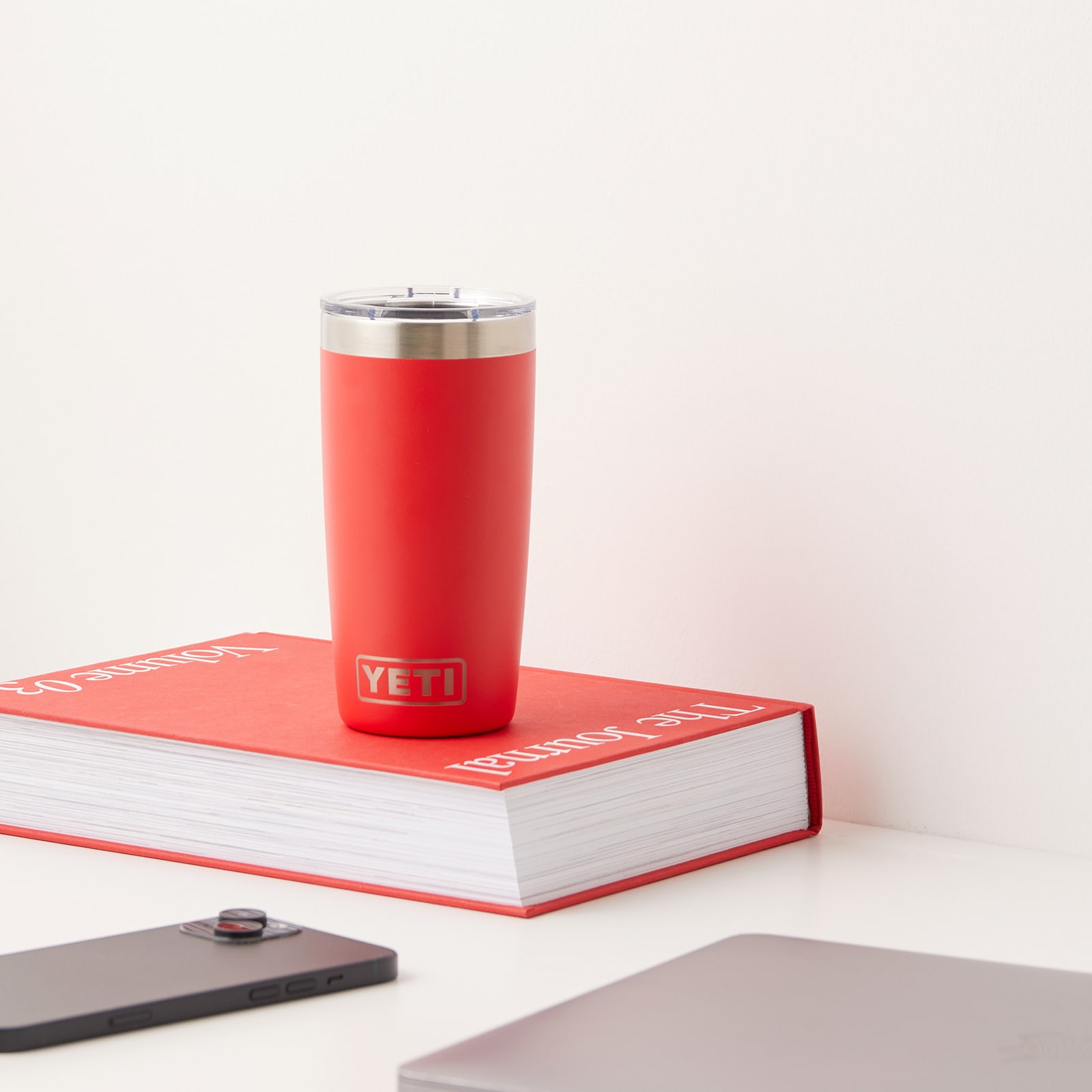 Yeti 10oz Rambler Tumbler - Rescue Red