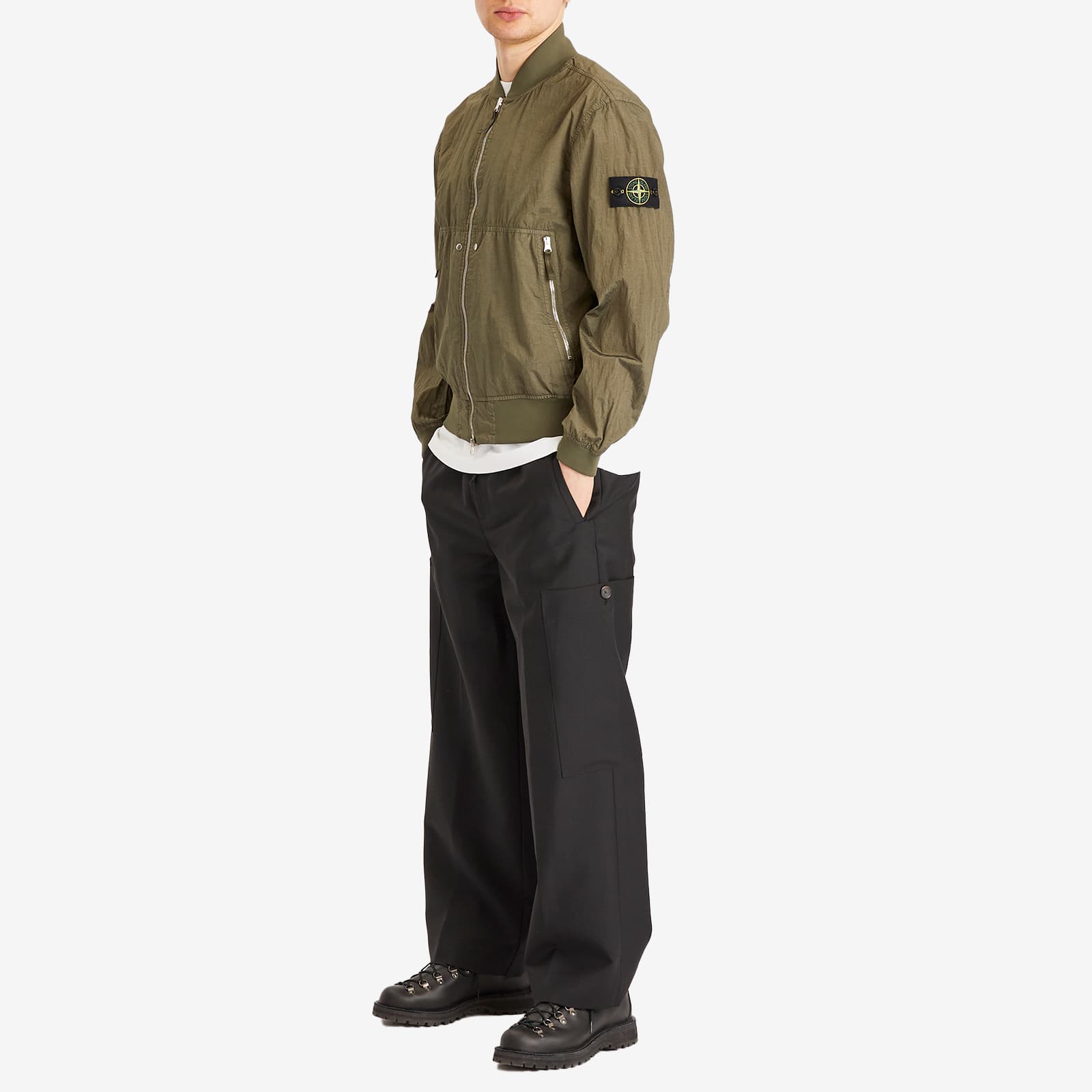 Stone Island Nylon Metal Watro-TC ECONYL Bomber Jacket