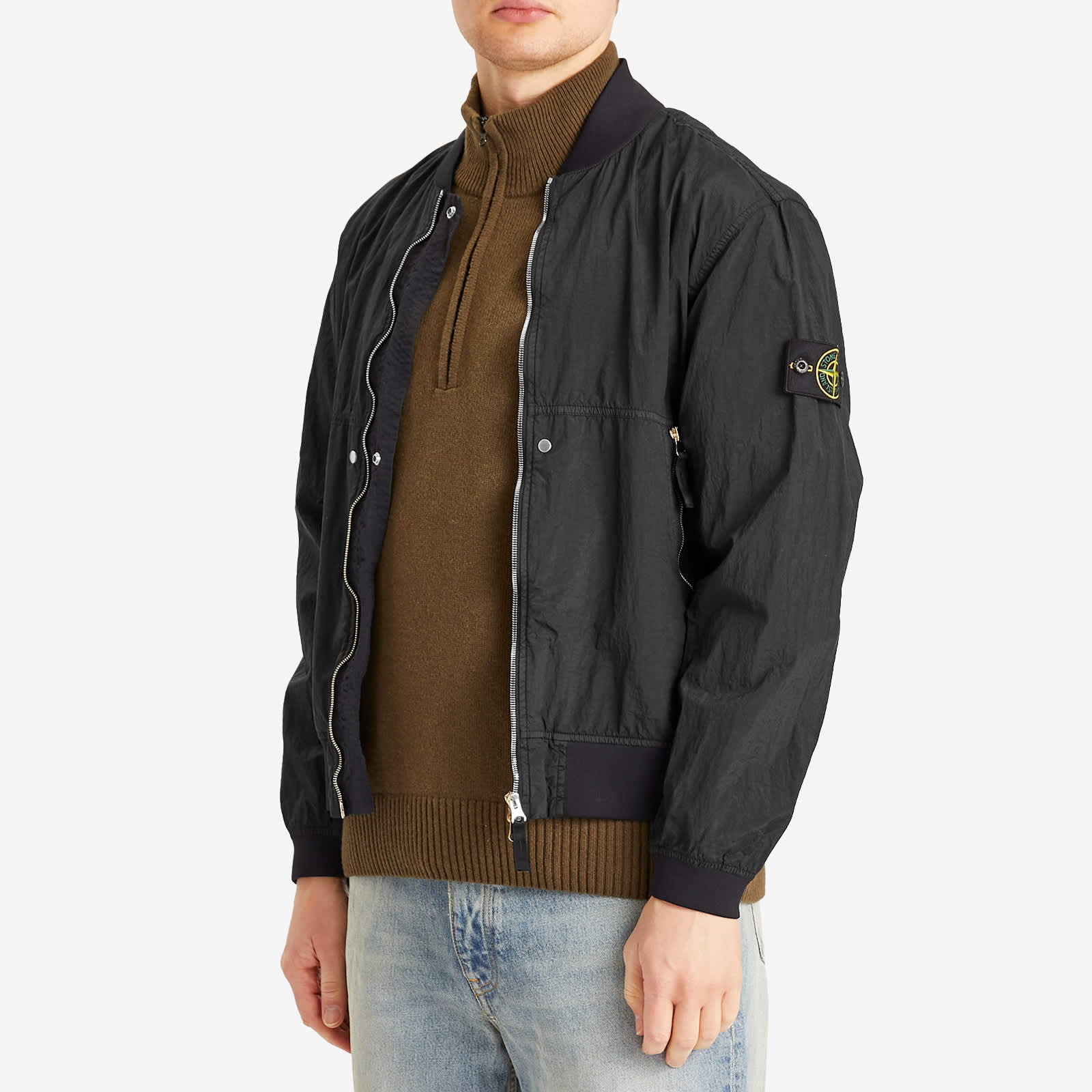 Stone Island Nylon Metal Watro-TC ECONYL Bomber Jacket