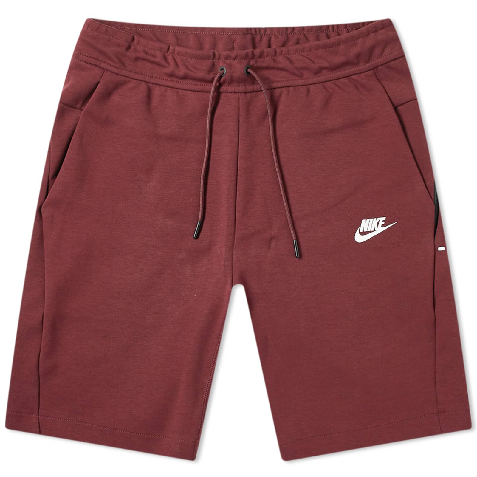 Nike Tech Fleece Short Night Maroon & White END. (US)