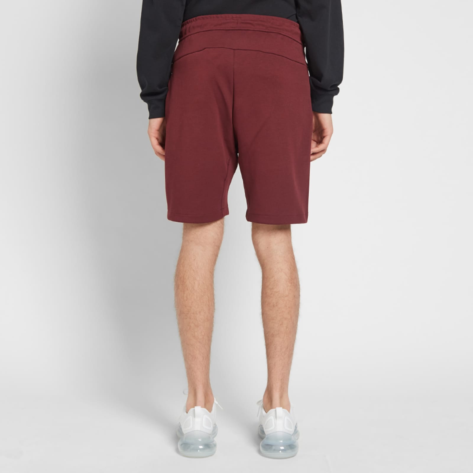 Nike Tech Fleece Short Night Maroon & White END. (US)