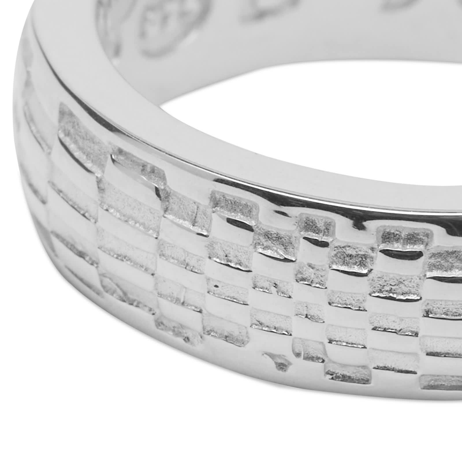 Pearls Before Swine Ruln Band Ring - Silver