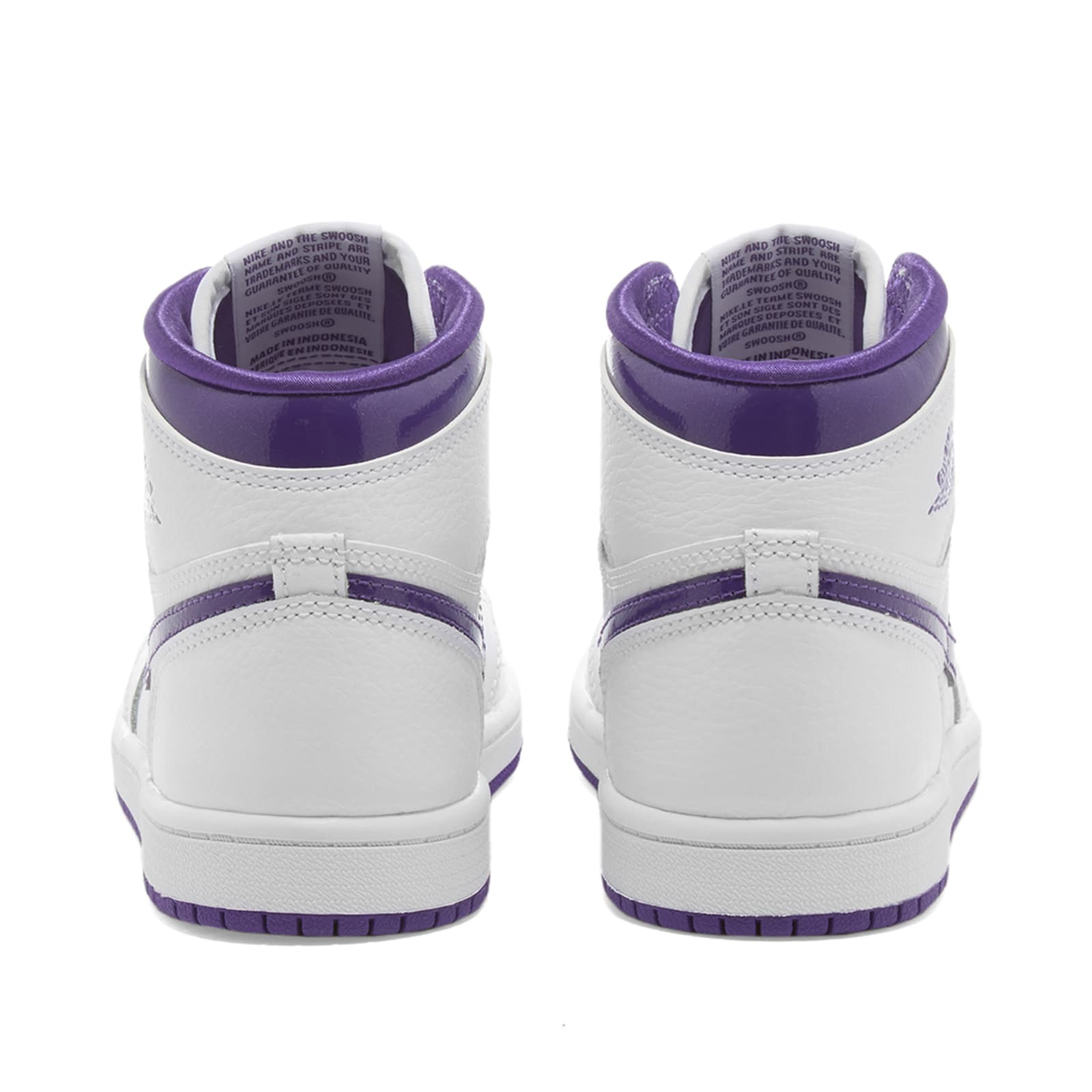 air jordan 1 high og white court purple