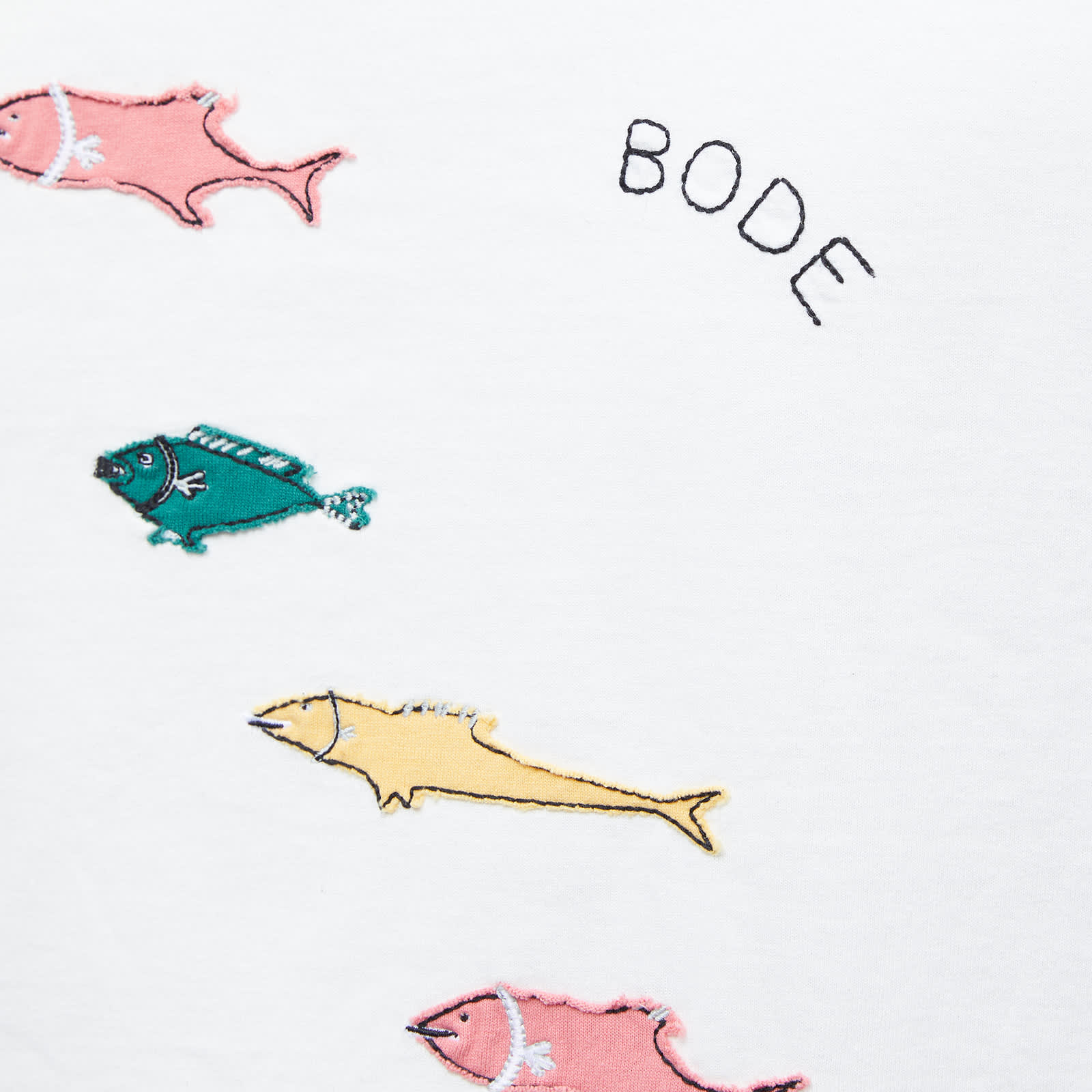 BODE Fish T-Shirt Cream | END. (US)