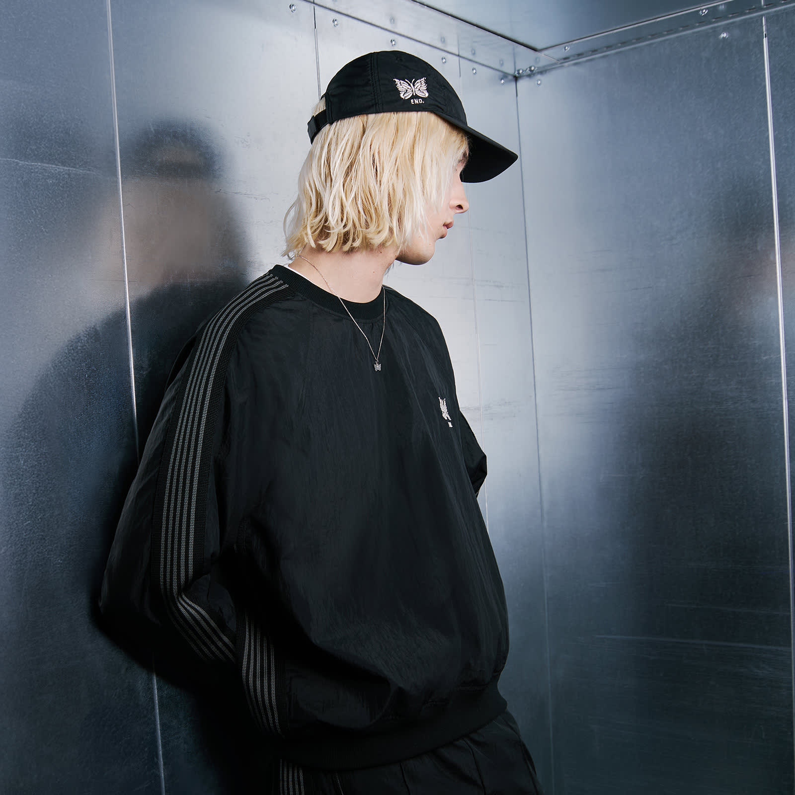 END. x Needles Workers Cap - Black