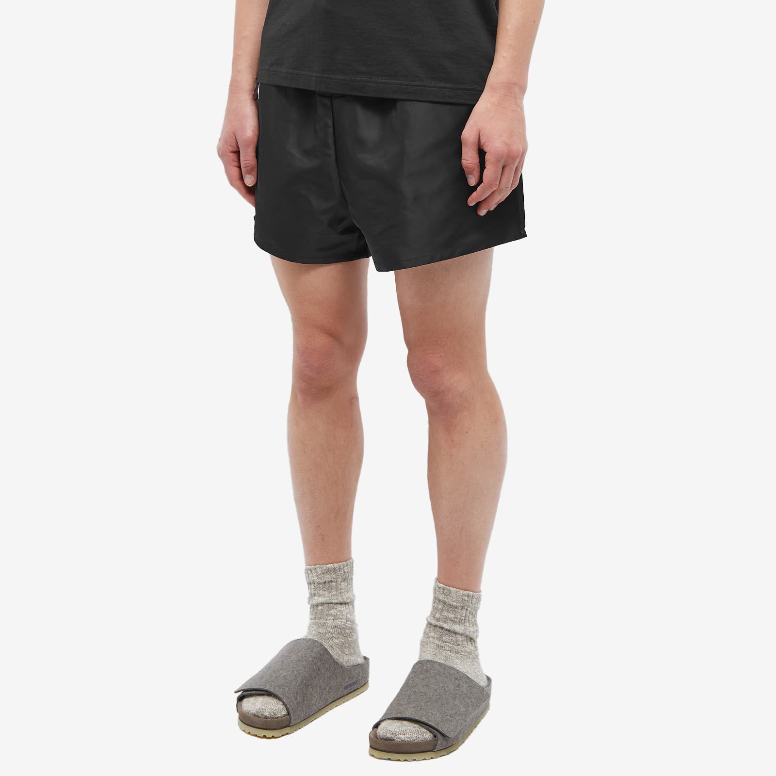 Fear of God ESSENTIALS Core 23 Running Shorts Black END.