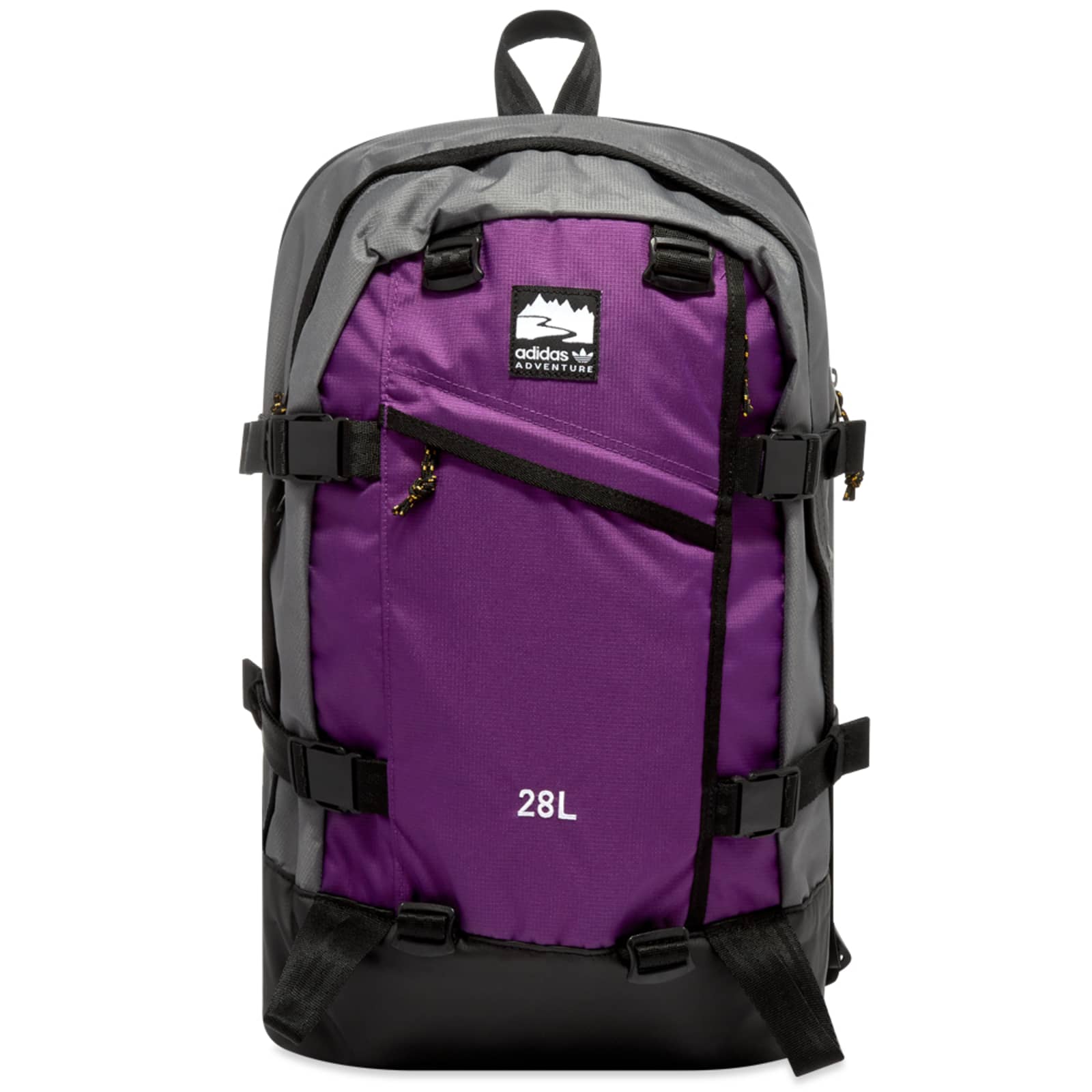 Adidas Adventure Large Backpack Black, Glory Purple & White END.