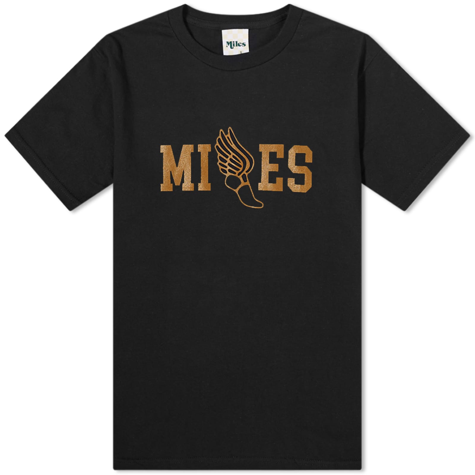 Miles Track TShirt Black END.