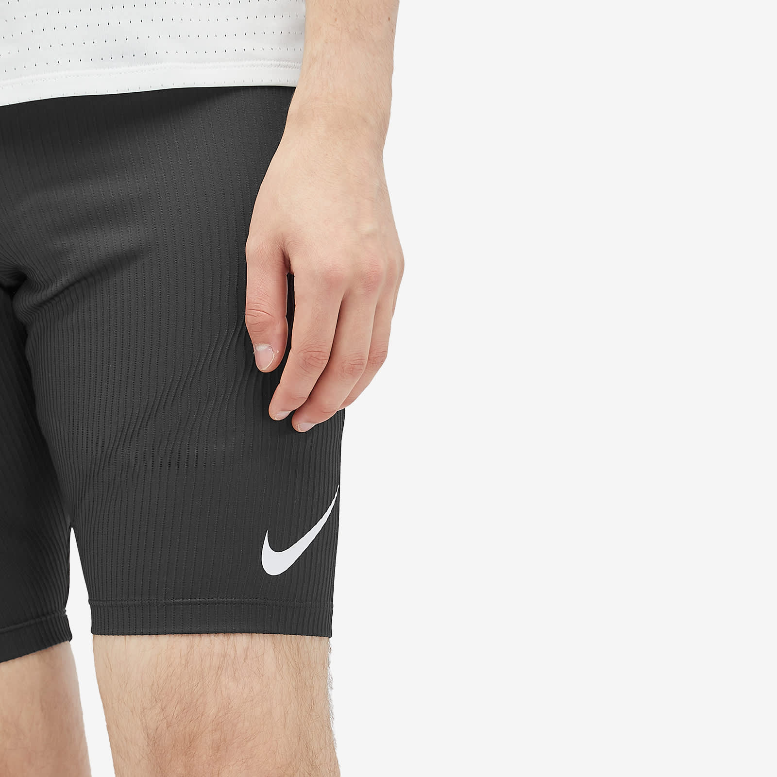 Nike Running Aeroswift Half Tight Black & Summit White END. (JP)