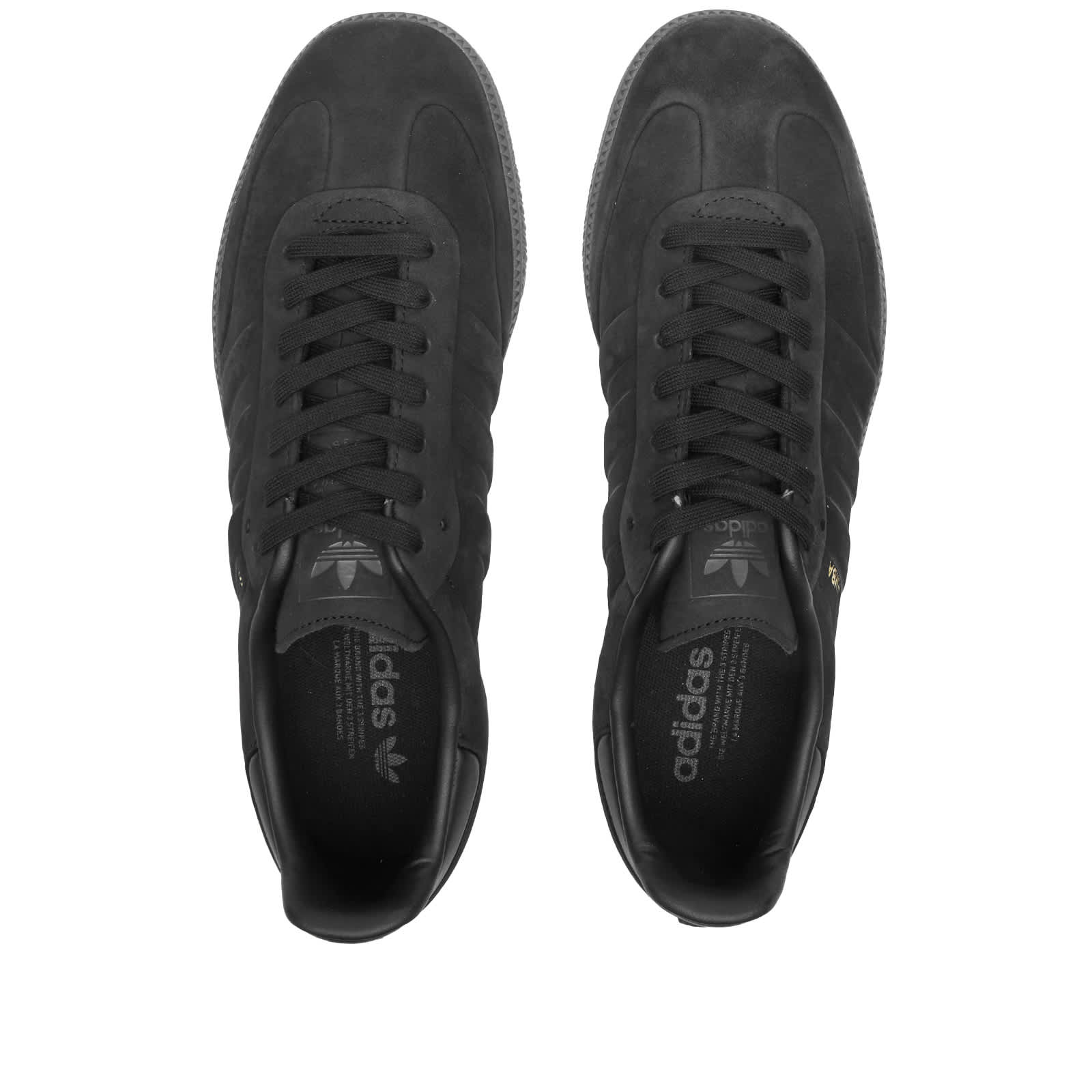 Adidas Samba Core Black & Gum | END.