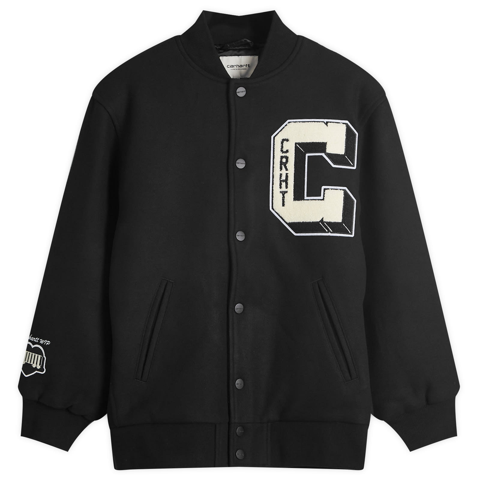 Carhartt WIP Brown Ducks Jacket - Black