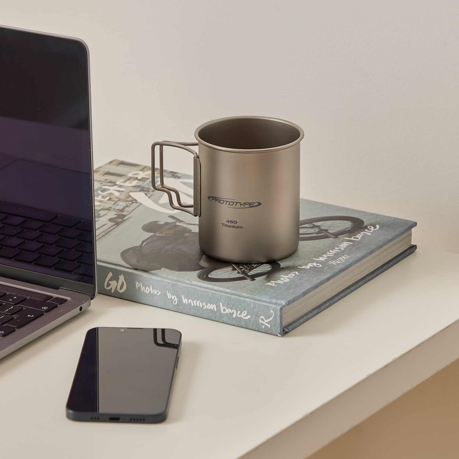 KA_YO_Prototype Titanium 450ml Cup - Titanium