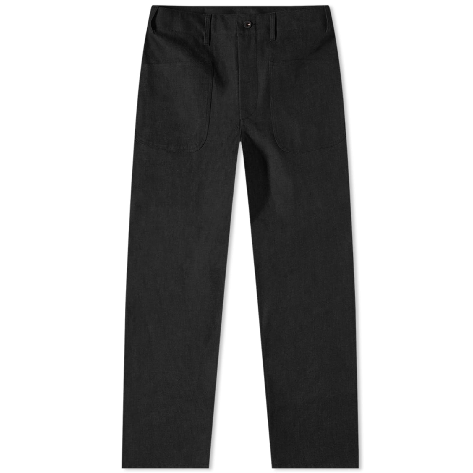 Engineered Garments Workaday Utility Pant Black Cotton Heavy Twill