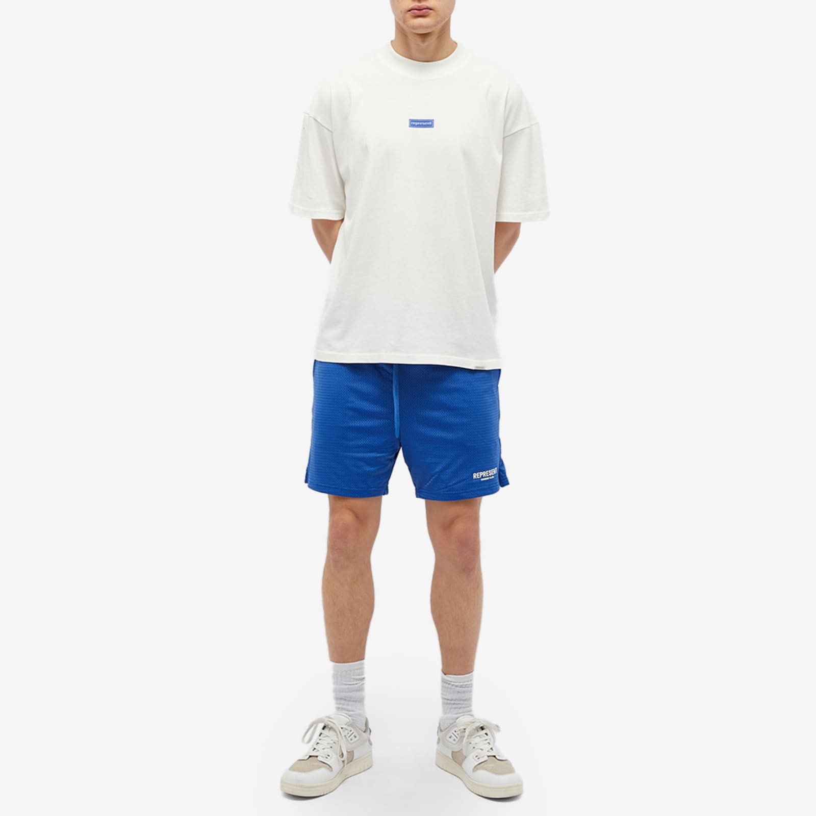 Represent Represent Owners Club Mesh Shorts Cobalt | END.