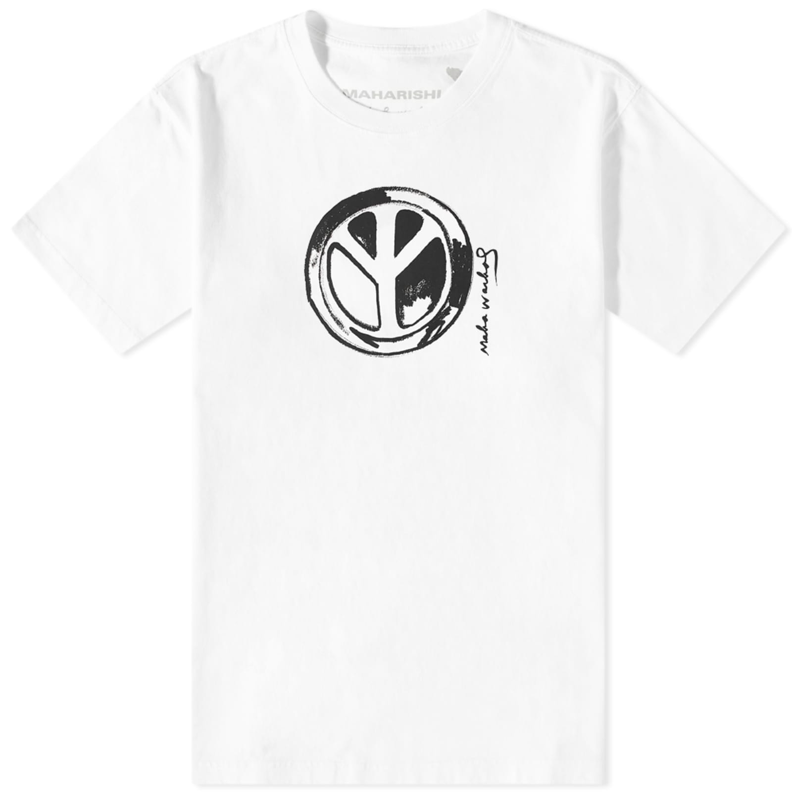 Maharishi Warhol Art Of War & Peace TShirt White END.