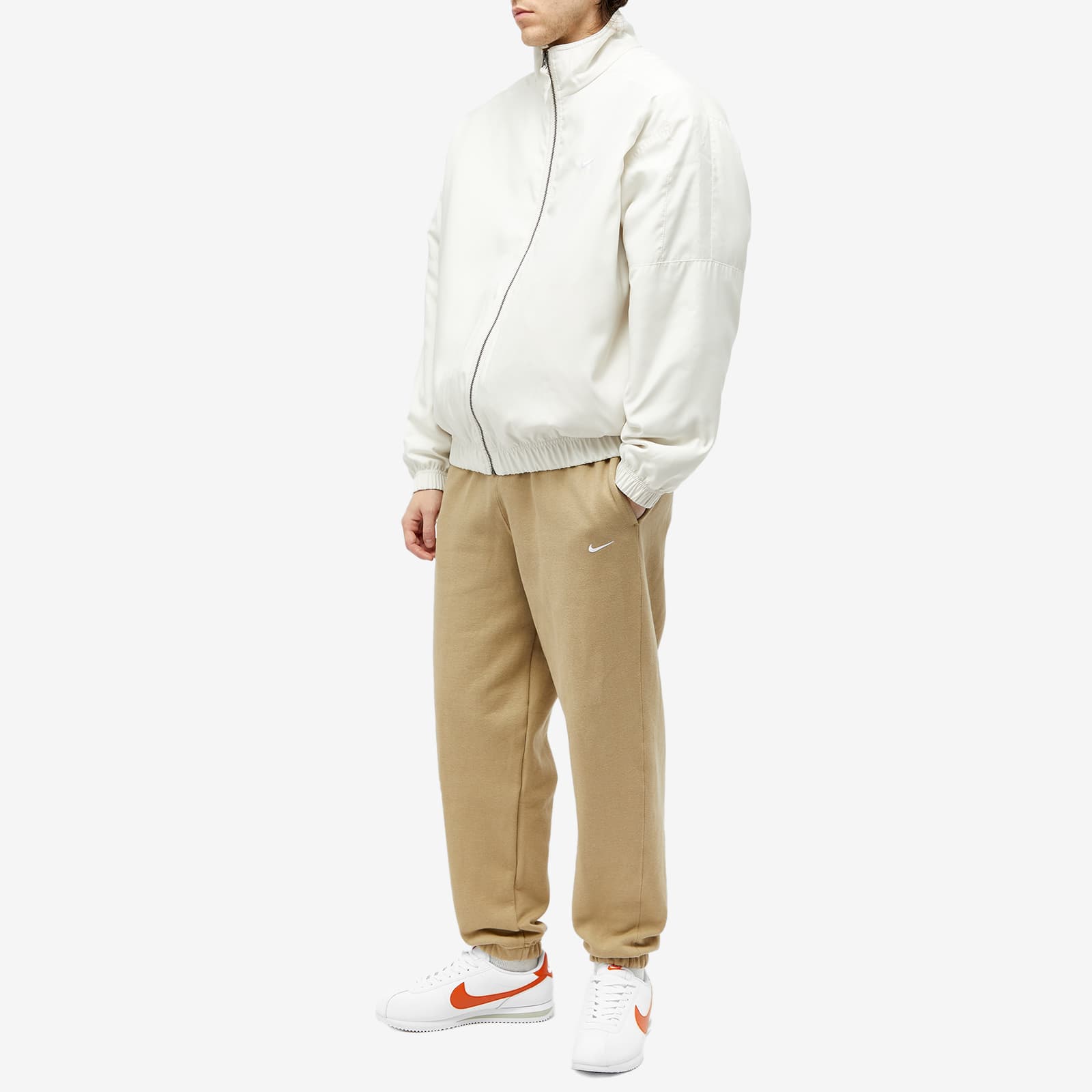 Nike Fleece Pant Made in USA Khaki & White END. (GB)