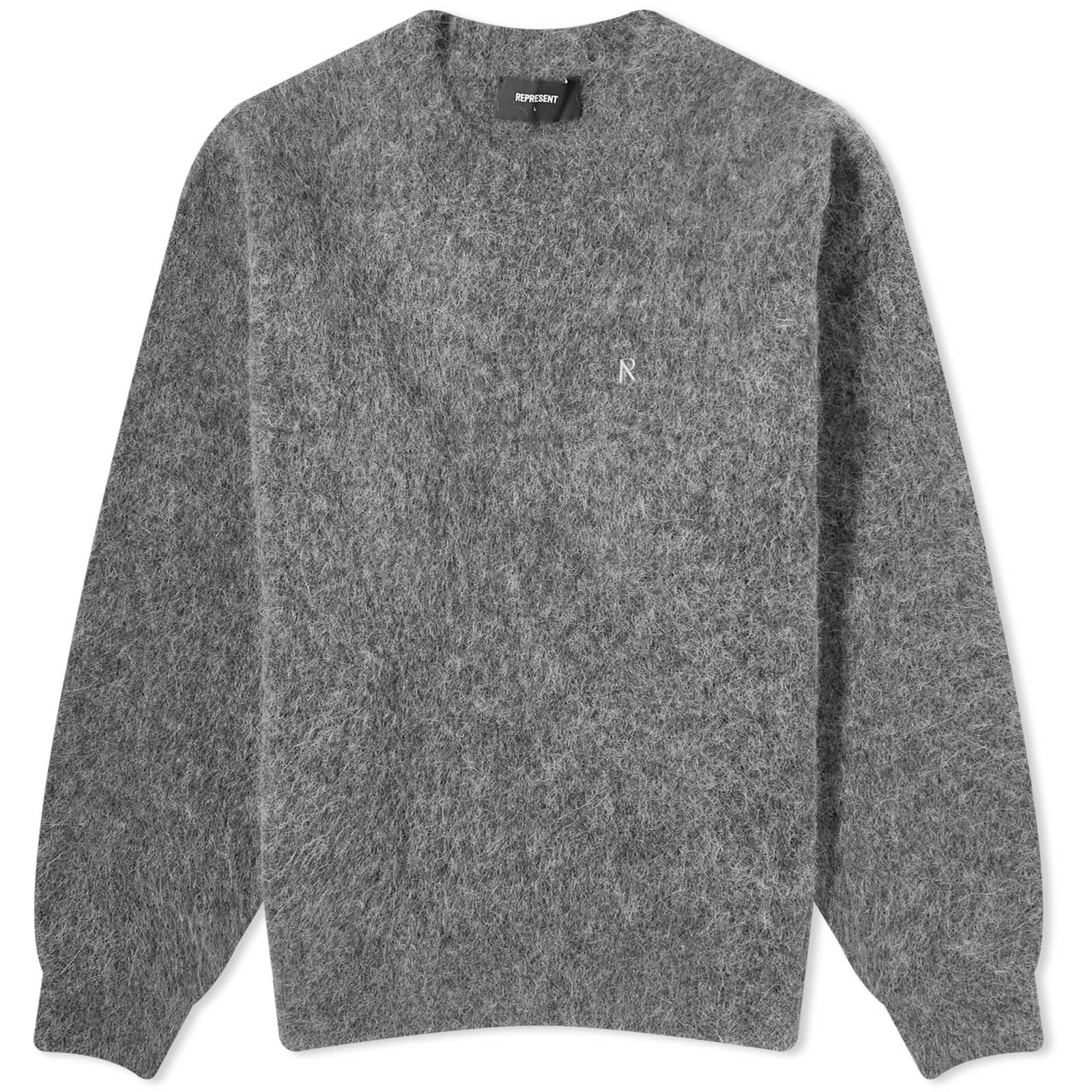 Represent Alpaca Knit Sweat - Iron