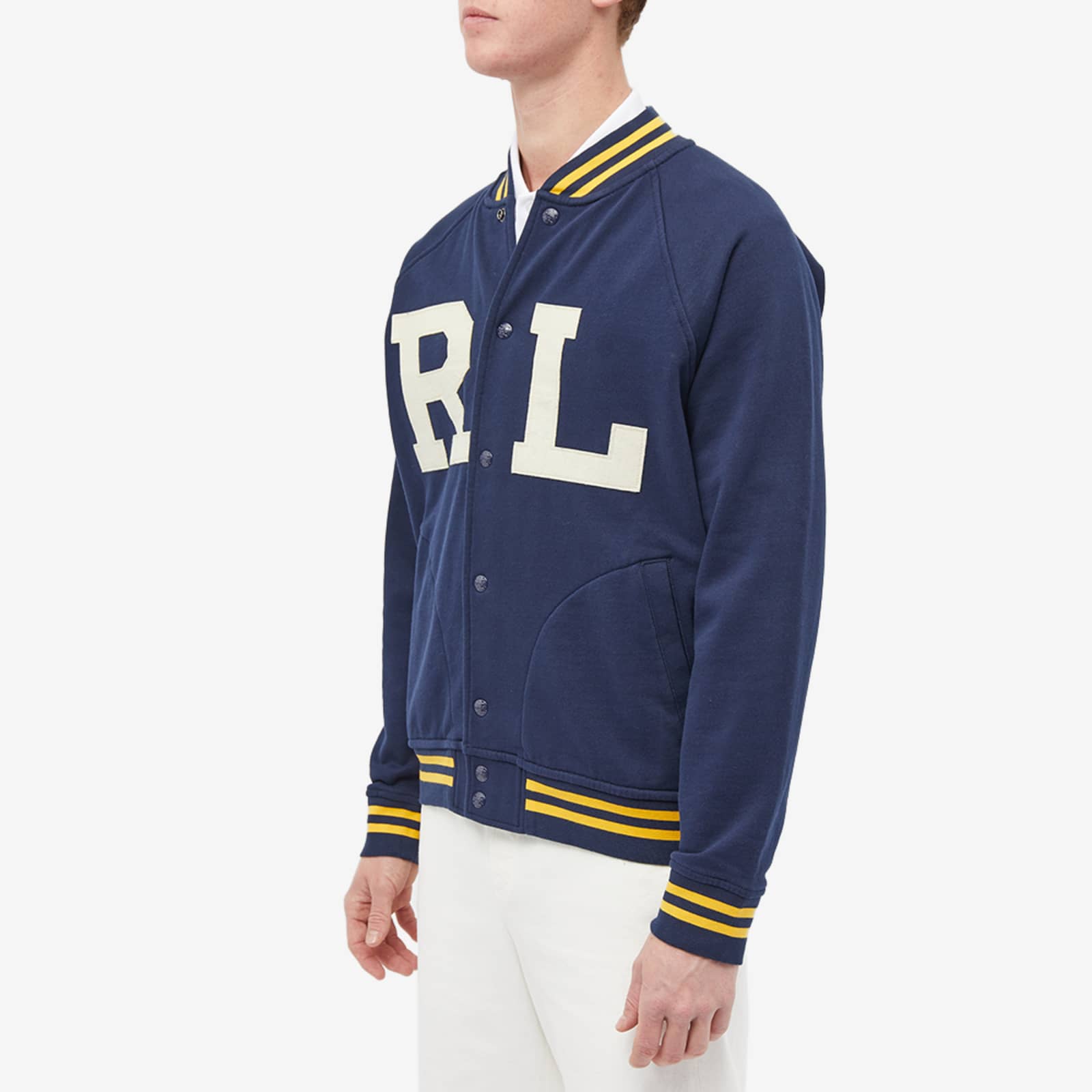 Polo Ralph Lauren Varsity Jersey Bomber Cruise Navy END. (US)