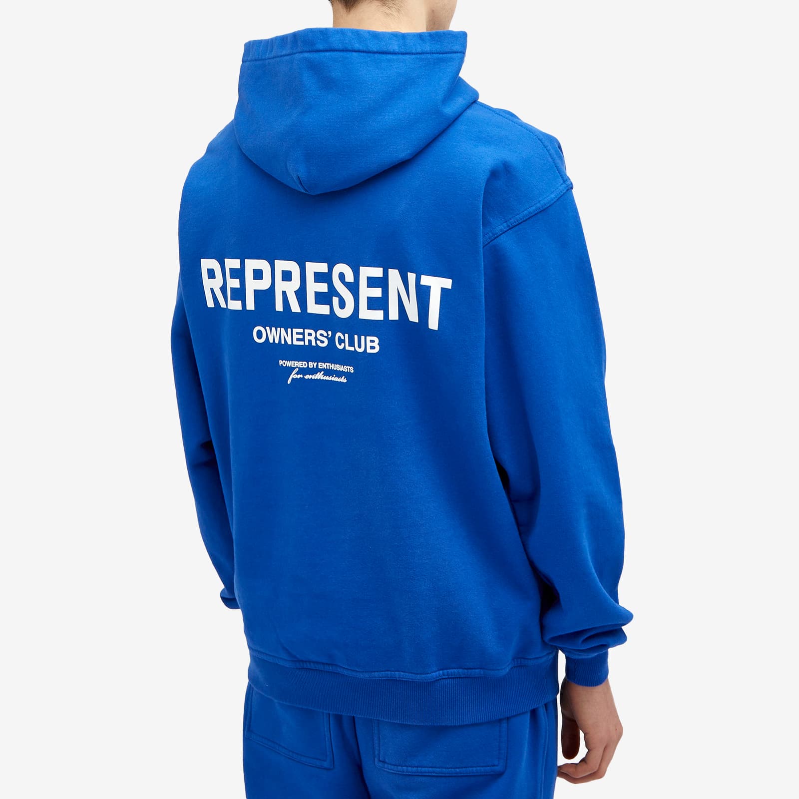 Represent Owners Club Hoodie Cobalt Blue | END.