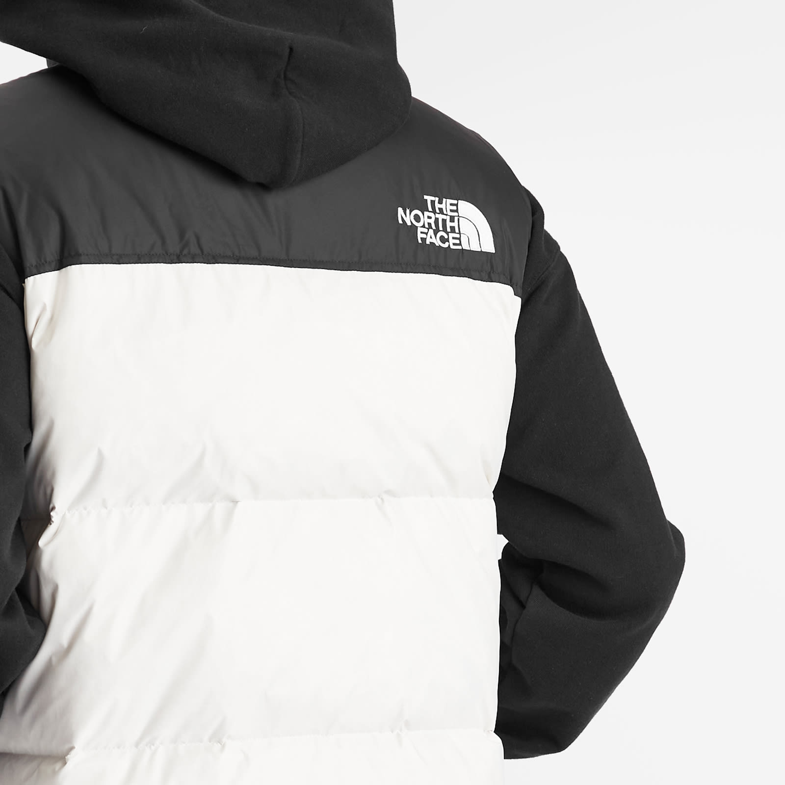 The North Face 1996 Retro Nuptse Vest - White Dune & Tnf Black