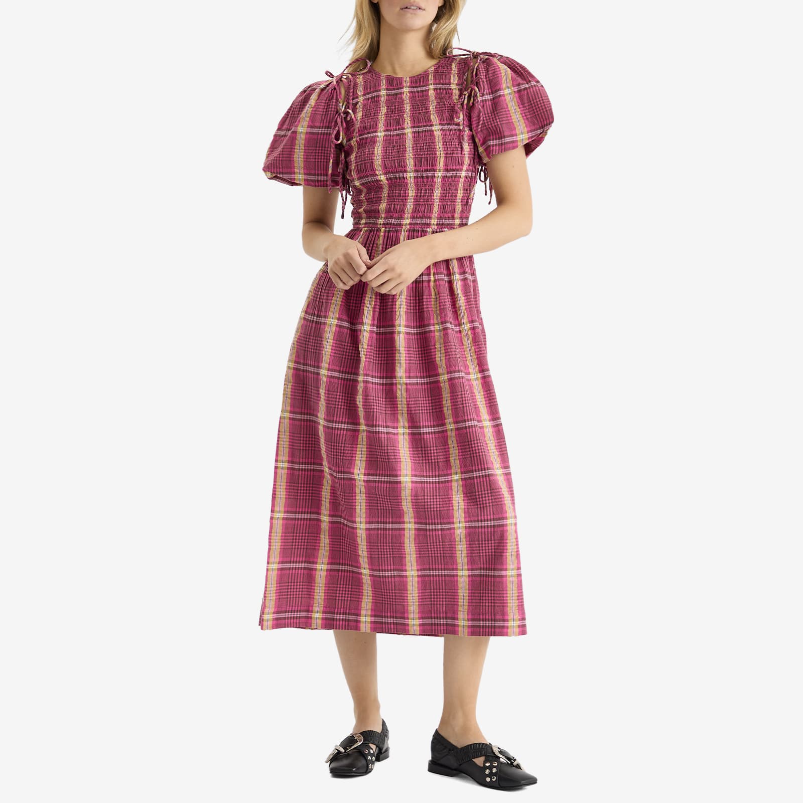 Damson Madder Becca Midi Dress