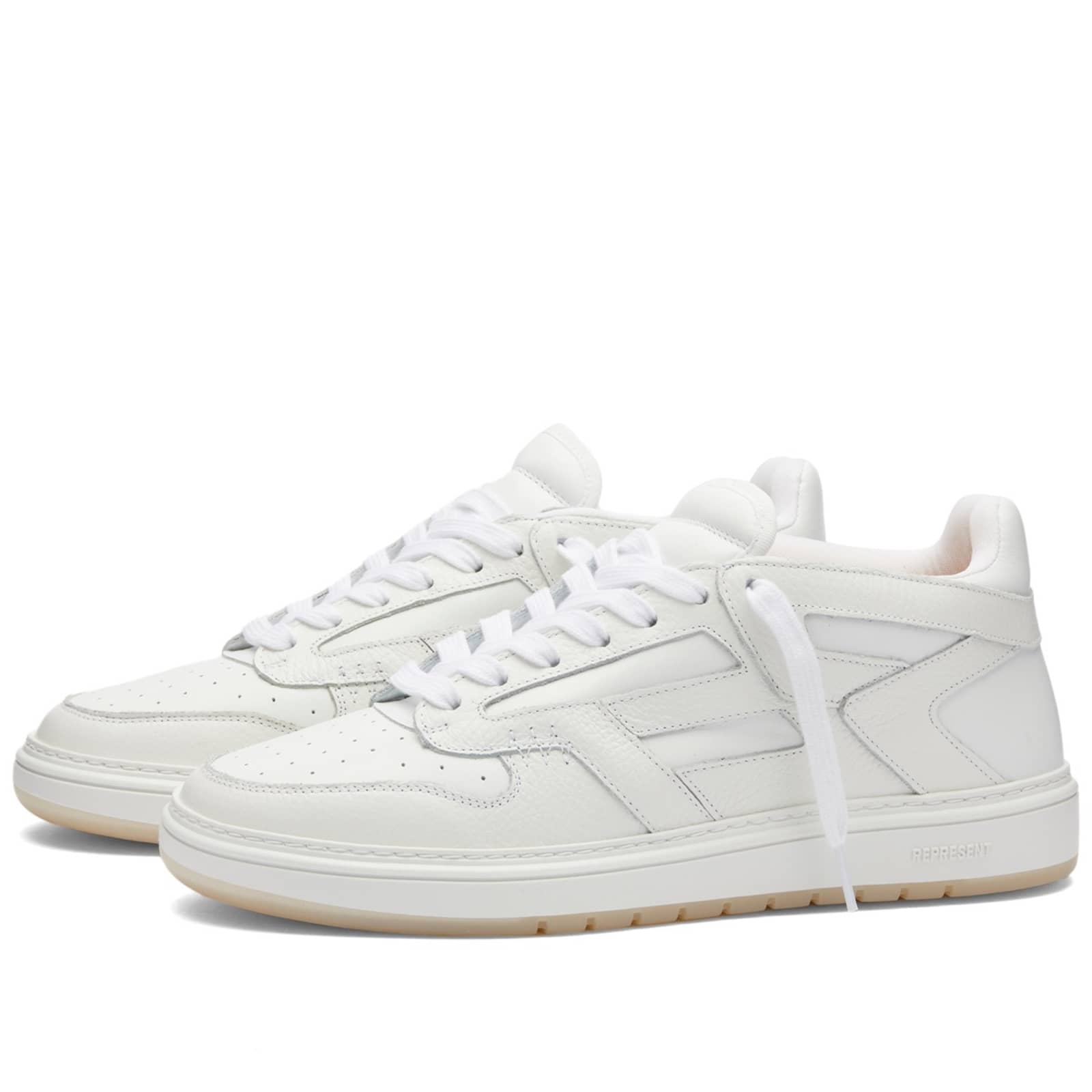 Represent Reptor Low Sneaker - Ss Flat White