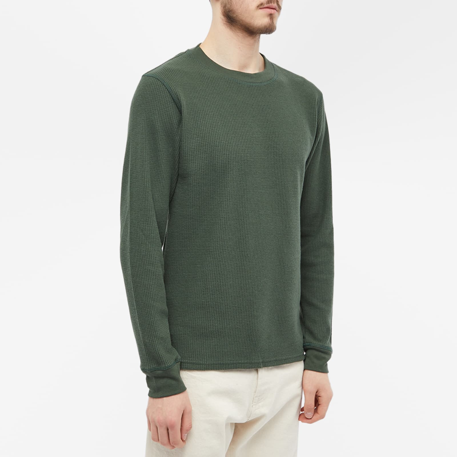 New Balance Long Sleeve Made in USA Thermal TShirt Green END. (Global)