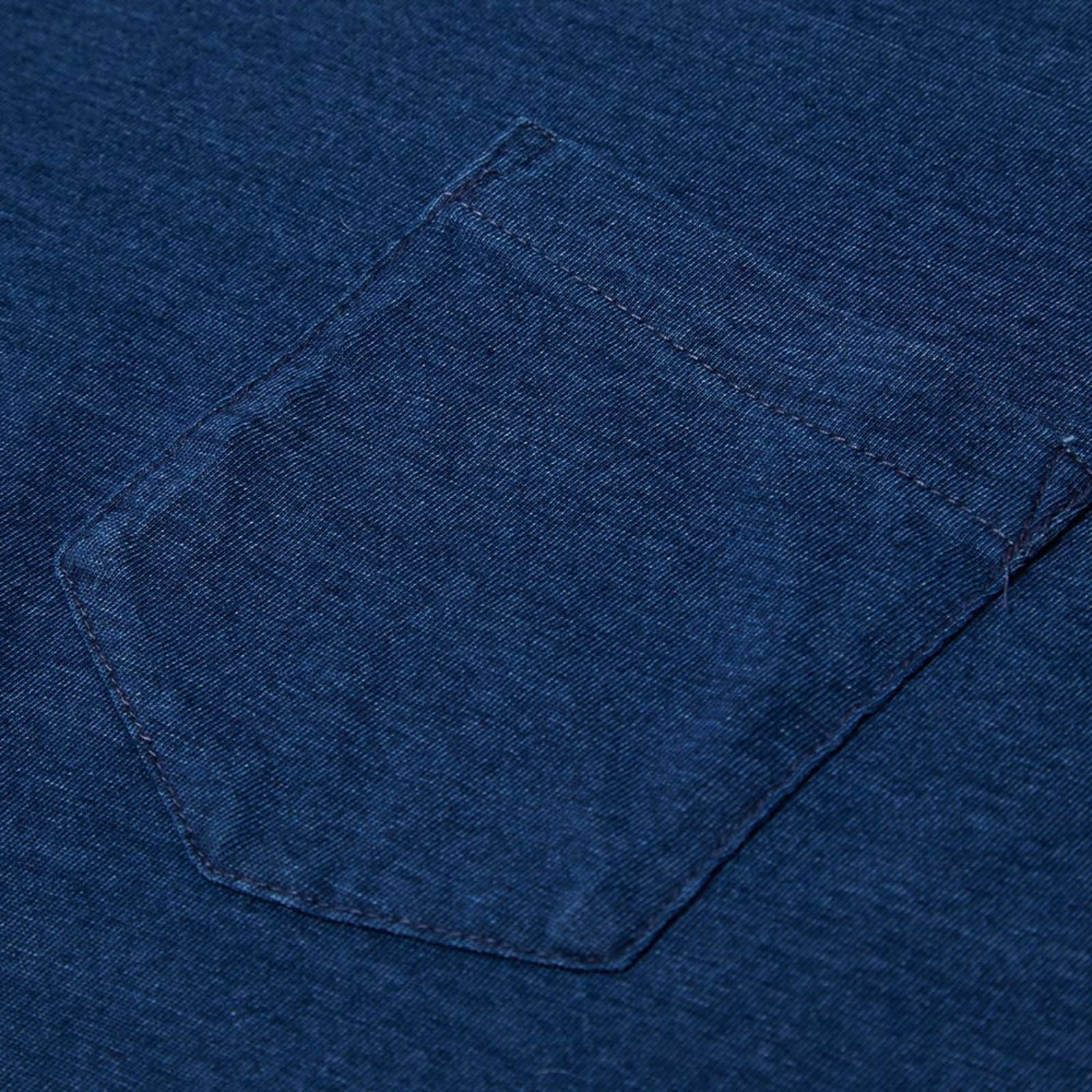 YMC Jersey Pocket Tee Indigo END. (US)