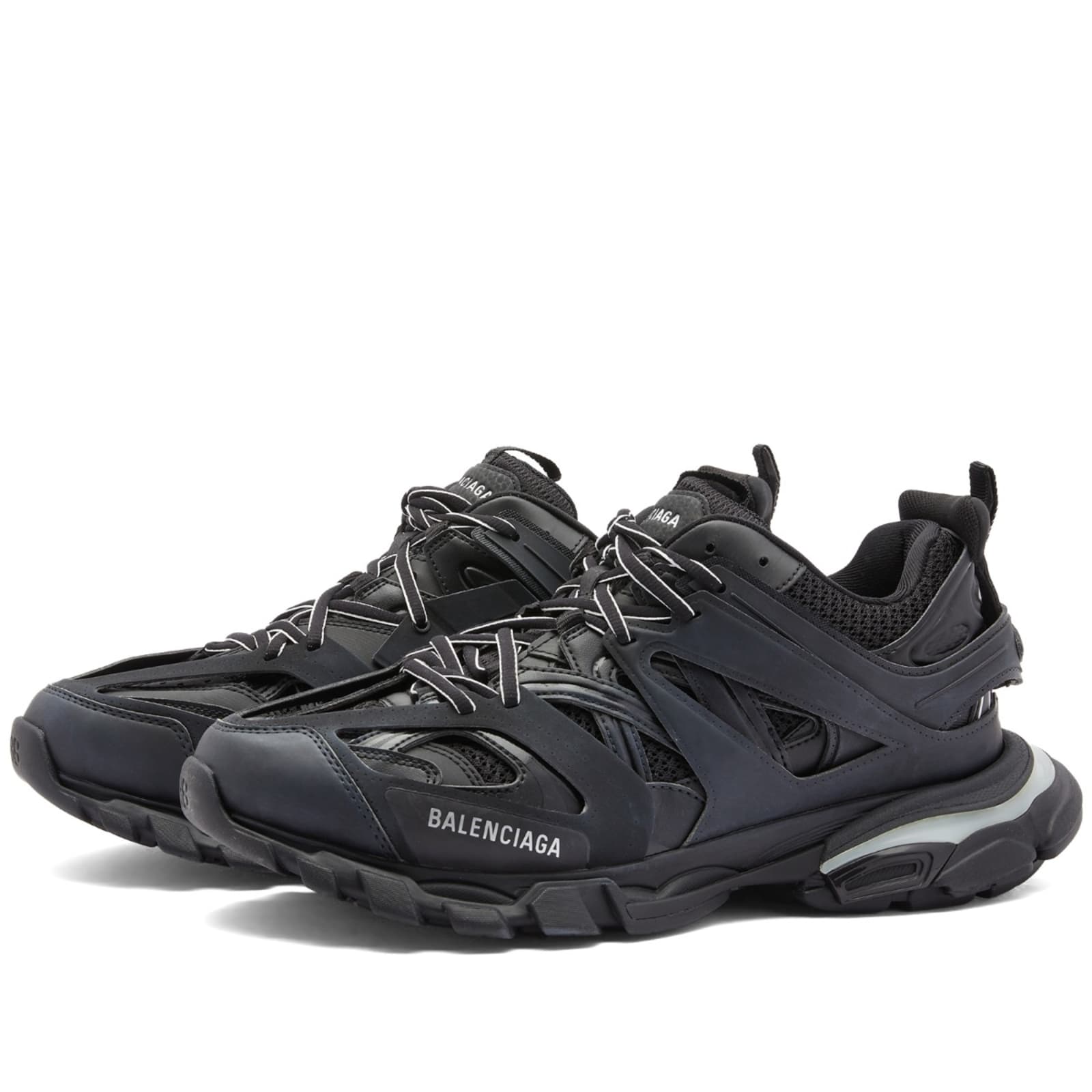 Balenciaga Led Track Sneaker - Black