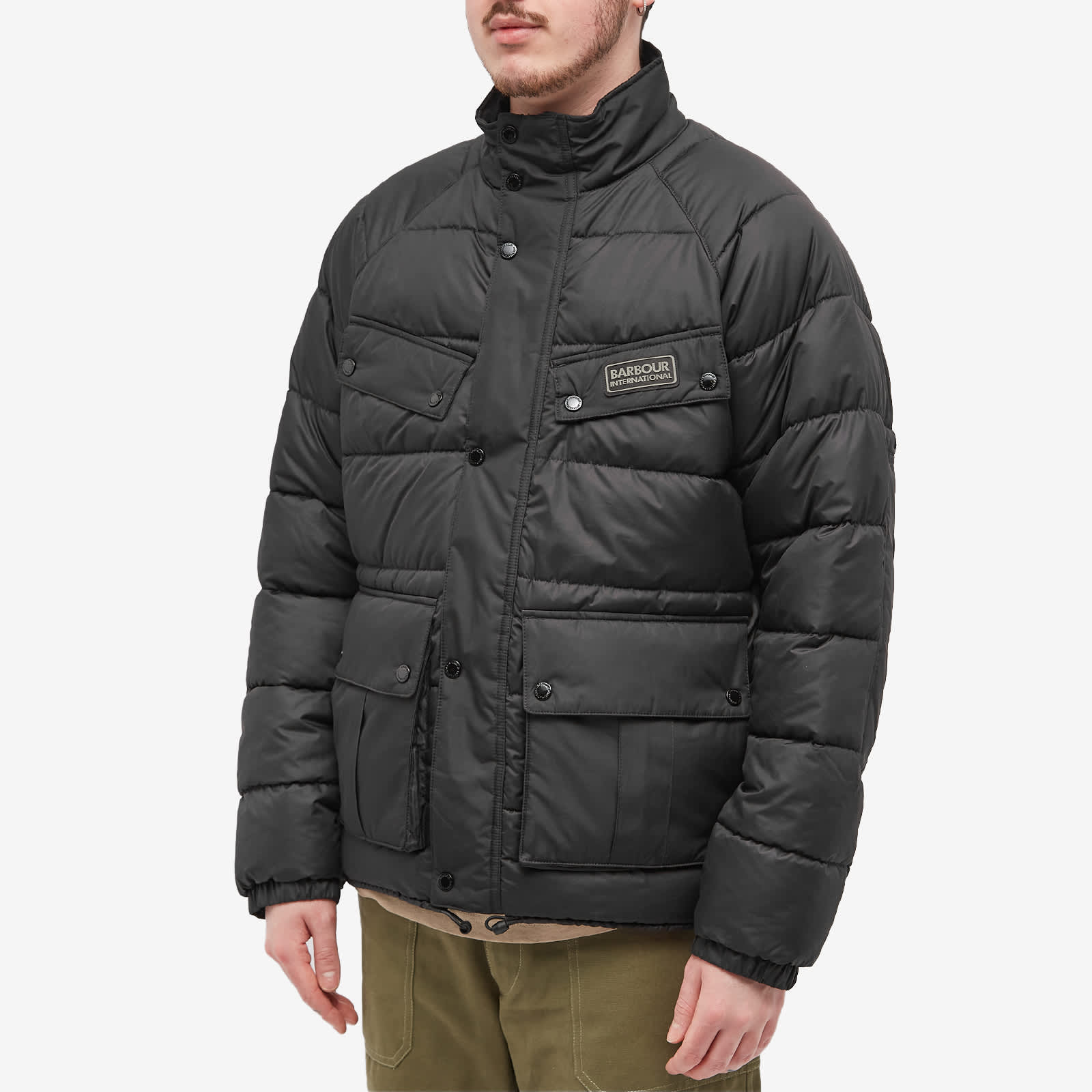 Barbour International Terrance Quilt Jacket Black END. (JP)
