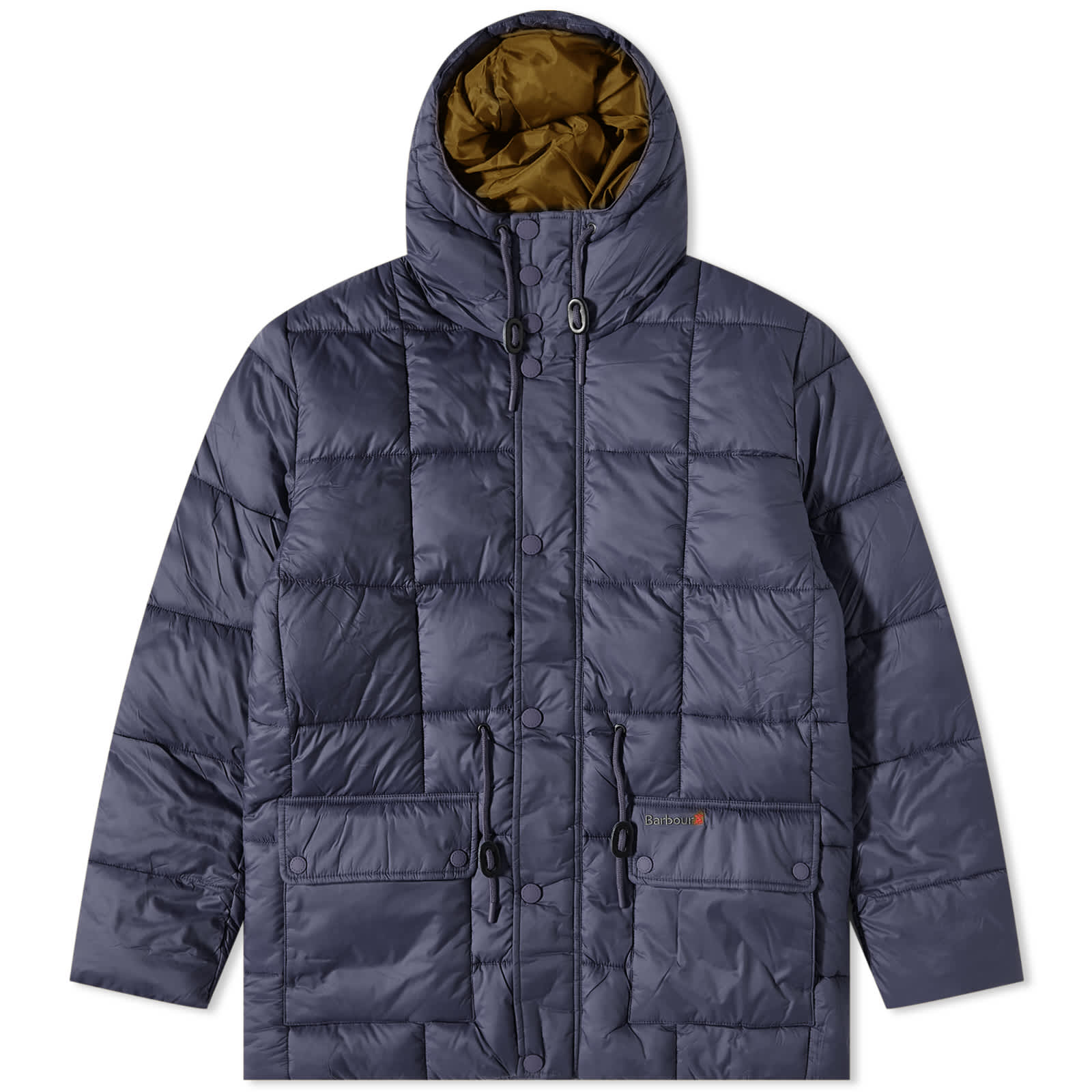 Barbour Fell Baffle Quilt Jacket Navy END. (SG)
