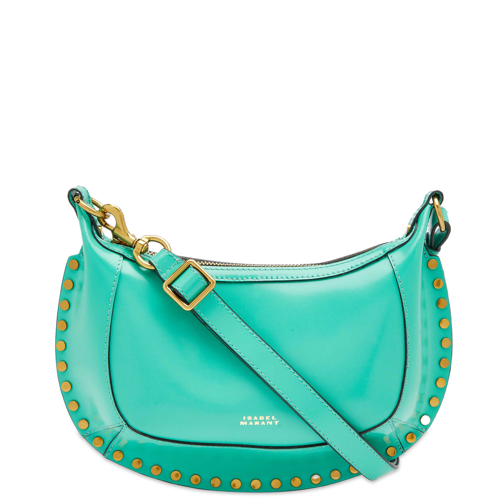 Isabel Marant Étoile Oskan Moon Bag Dusty Green END.