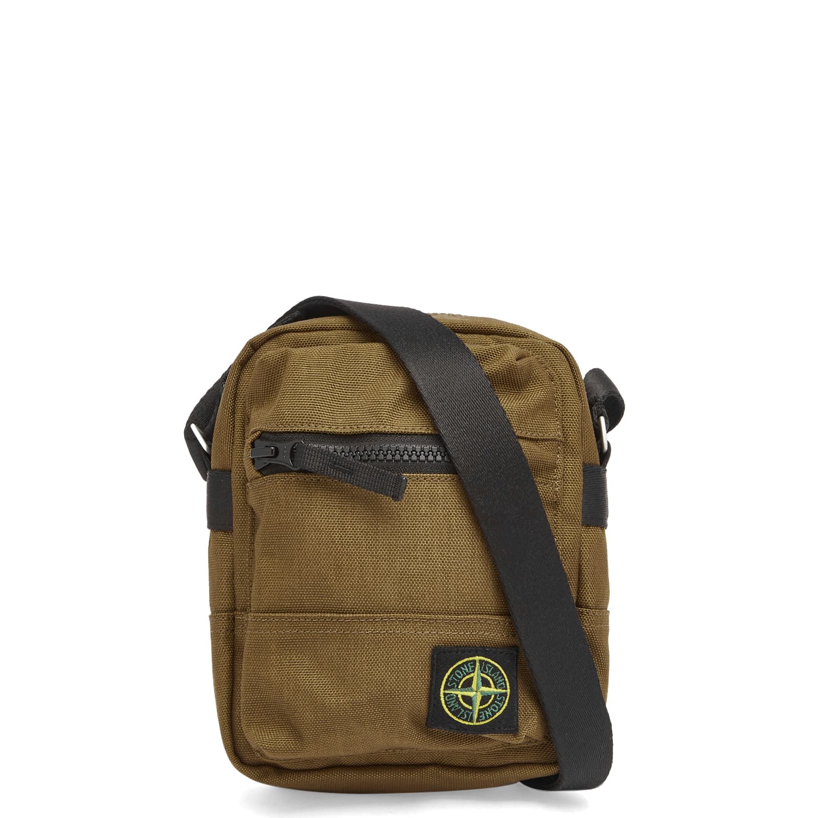 Stone Island Resin Treated Cordura Cross Body Bag 'Dark Beige'