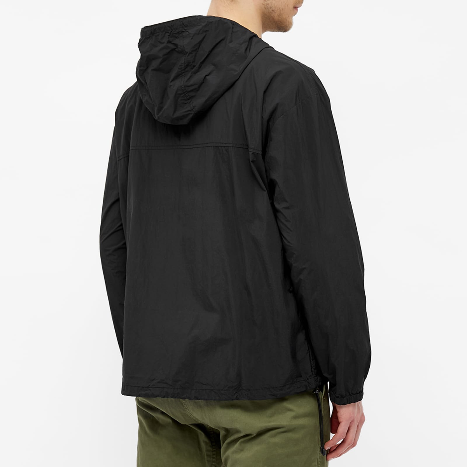 Gramicci Packable Nylon Popover Anorak Black END.