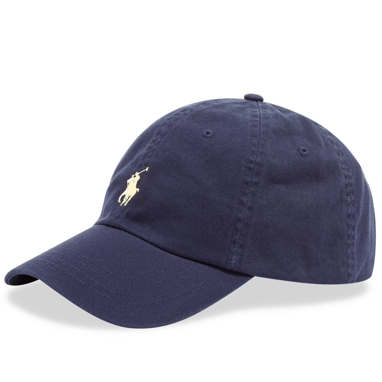 Polo Ralph Lauren Classic Baseball Cap - Relay Blue & Wicket Yellow