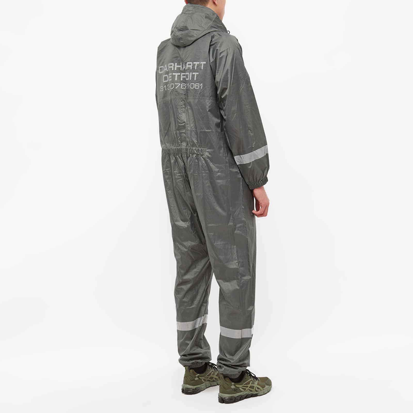 Carhartt WIP Packable Rain Suit Thyme & Reflective END.