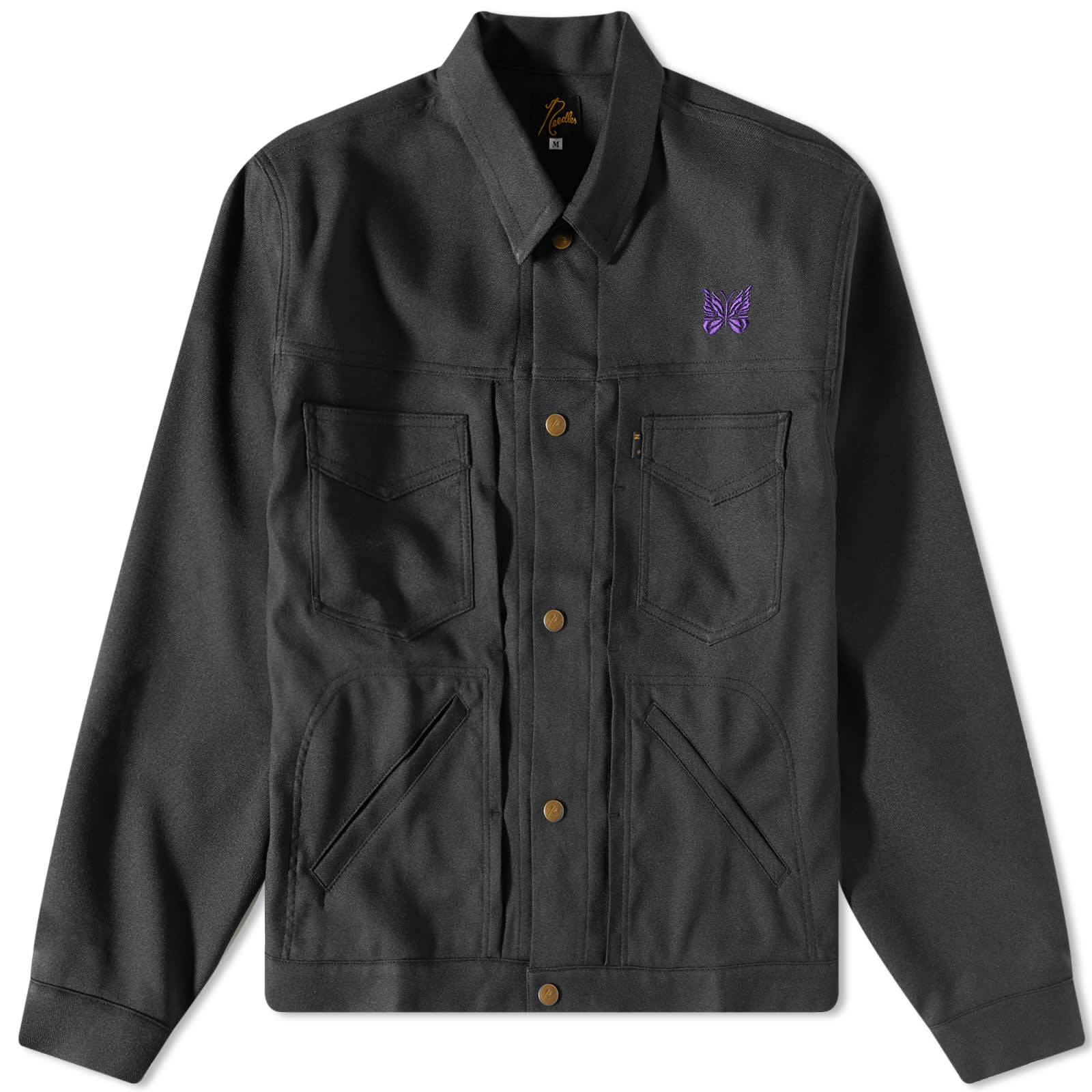 Needles Penny Jean Jacket Black END.