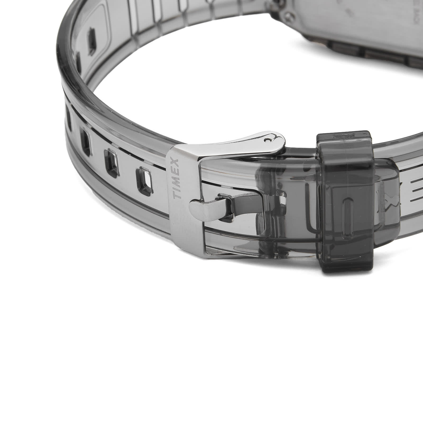 Timex Q LCA Transparent 35mm Watch Grey | END. (JP)